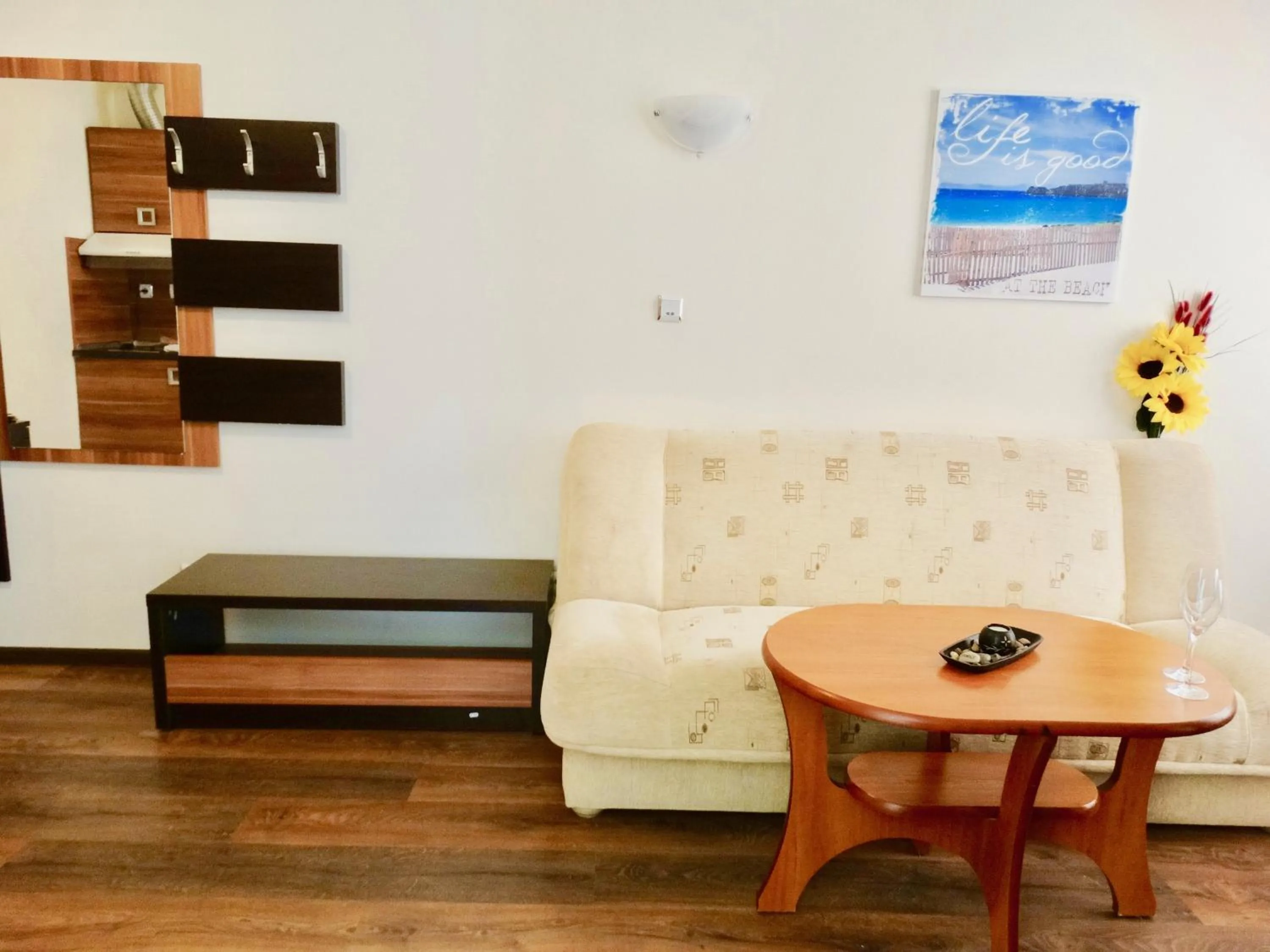 Living room in Rainbow 1 Holiday Complex