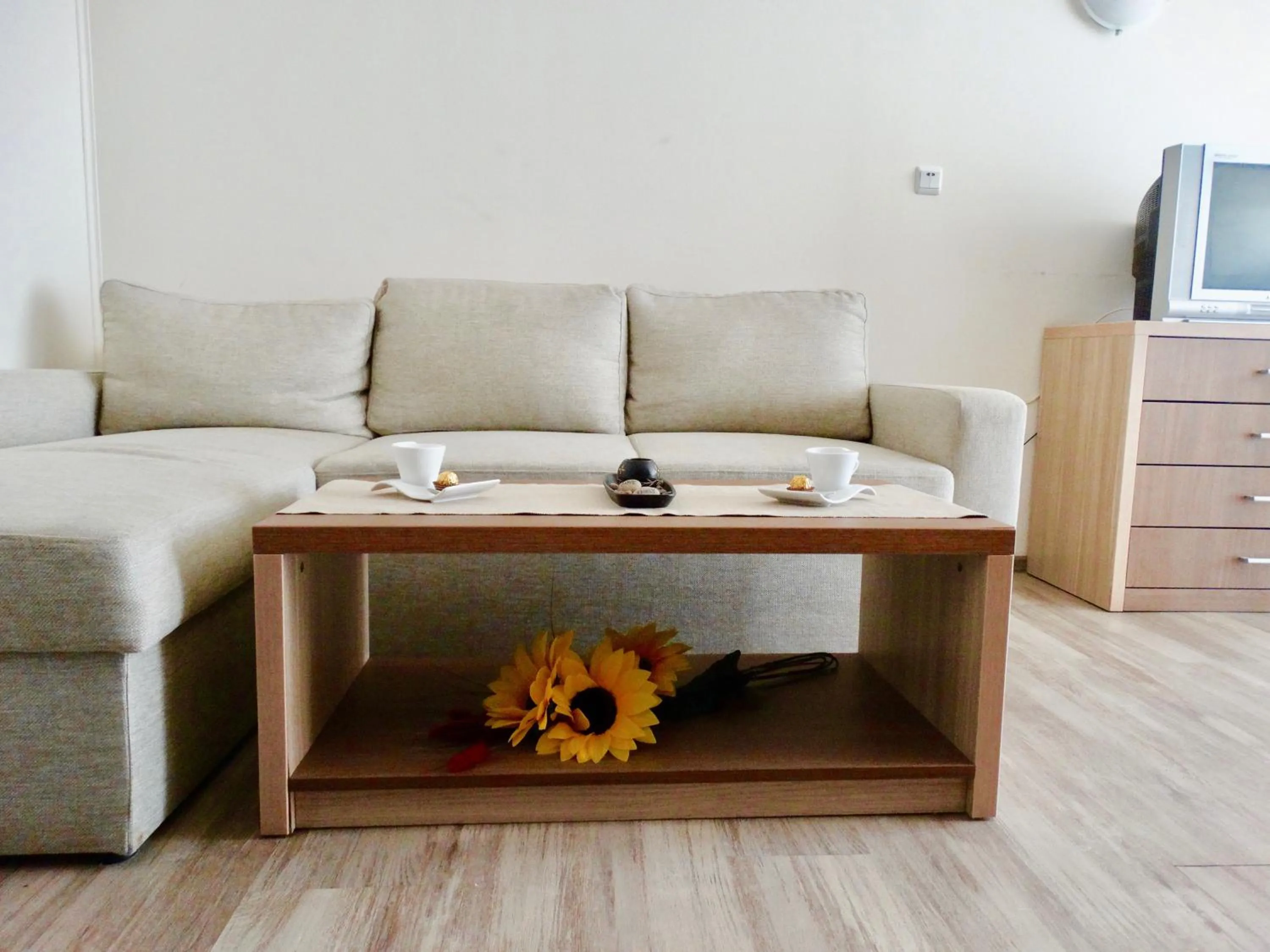 Living room in Rainbow 1 Holiday Complex
