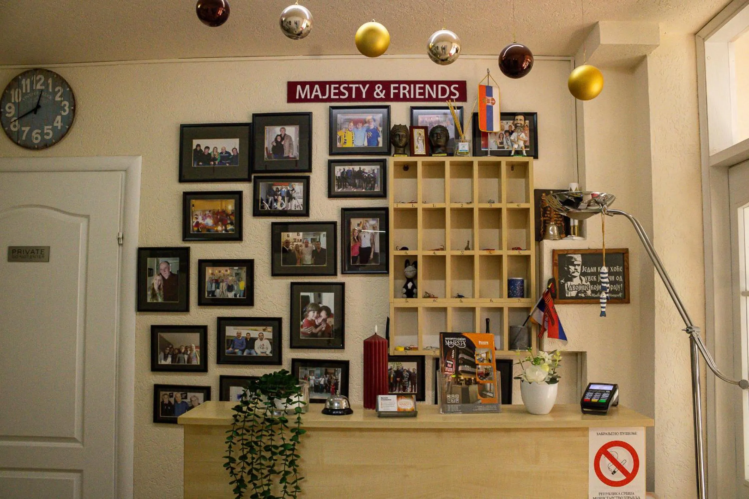 Lobby or reception in Bed and Breakfast Majesty