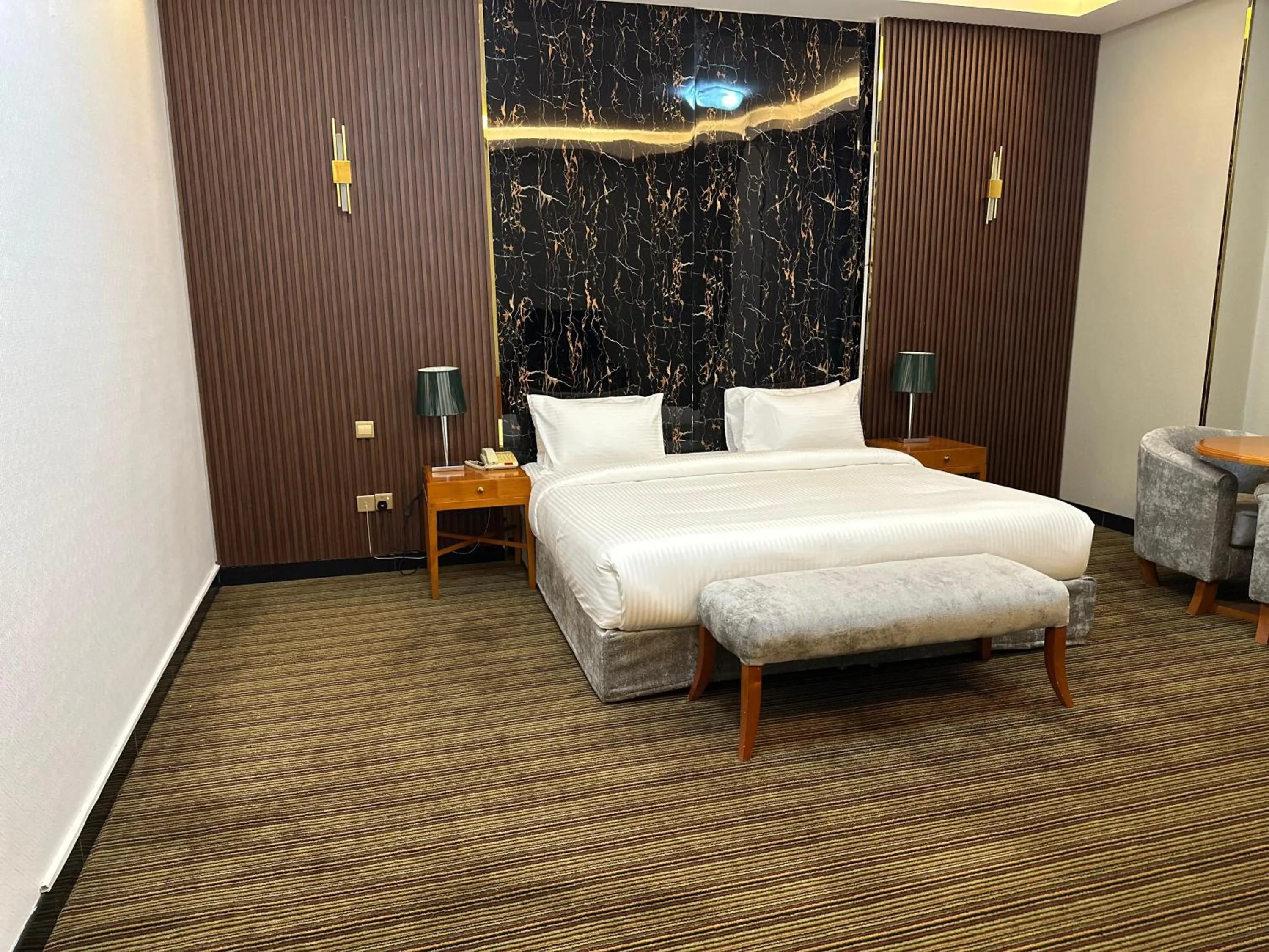 Bed in Al Massa Plus Hotel