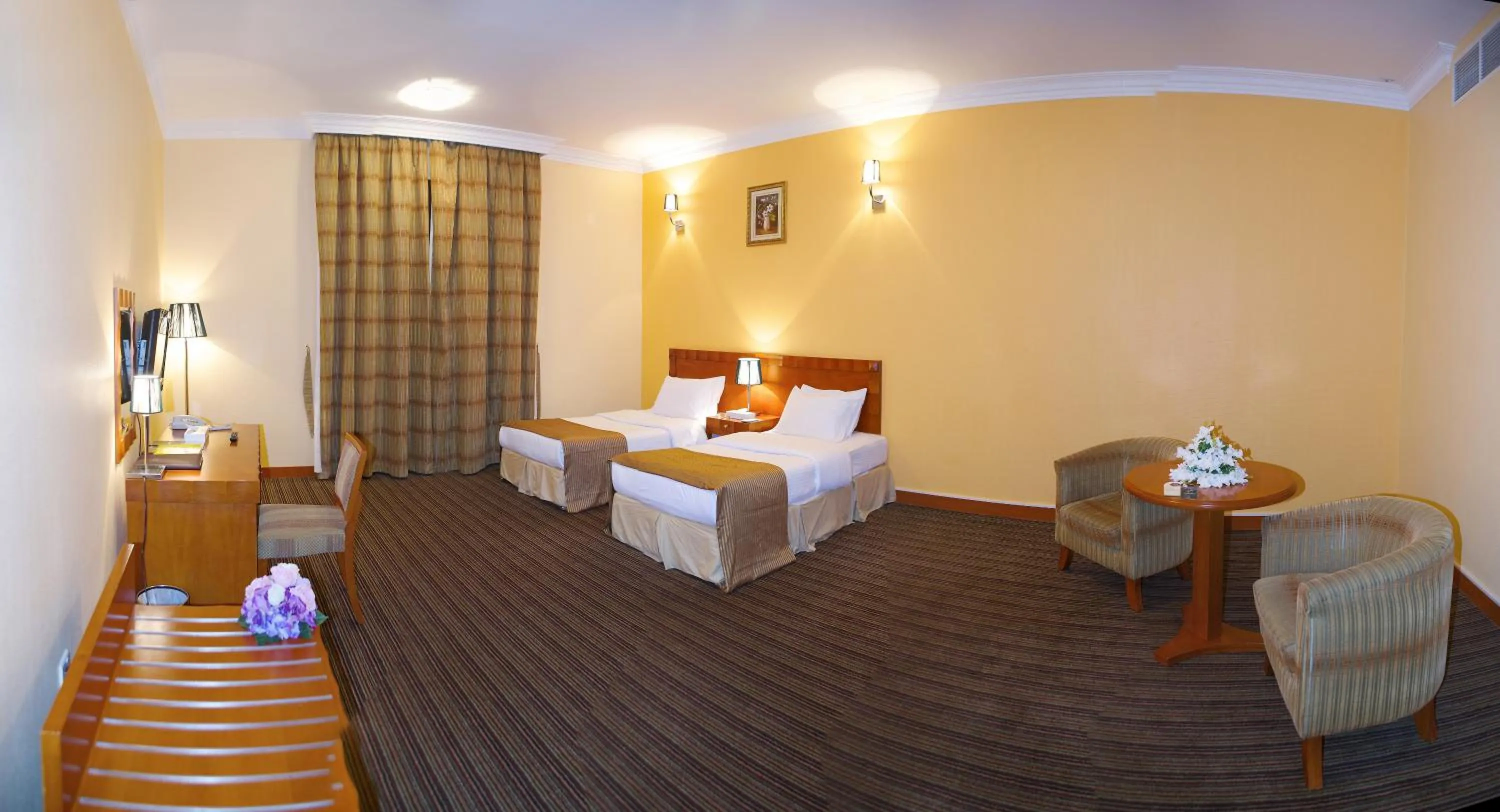 Photo of the whole room, Bed in Al Massa Plus Hotel