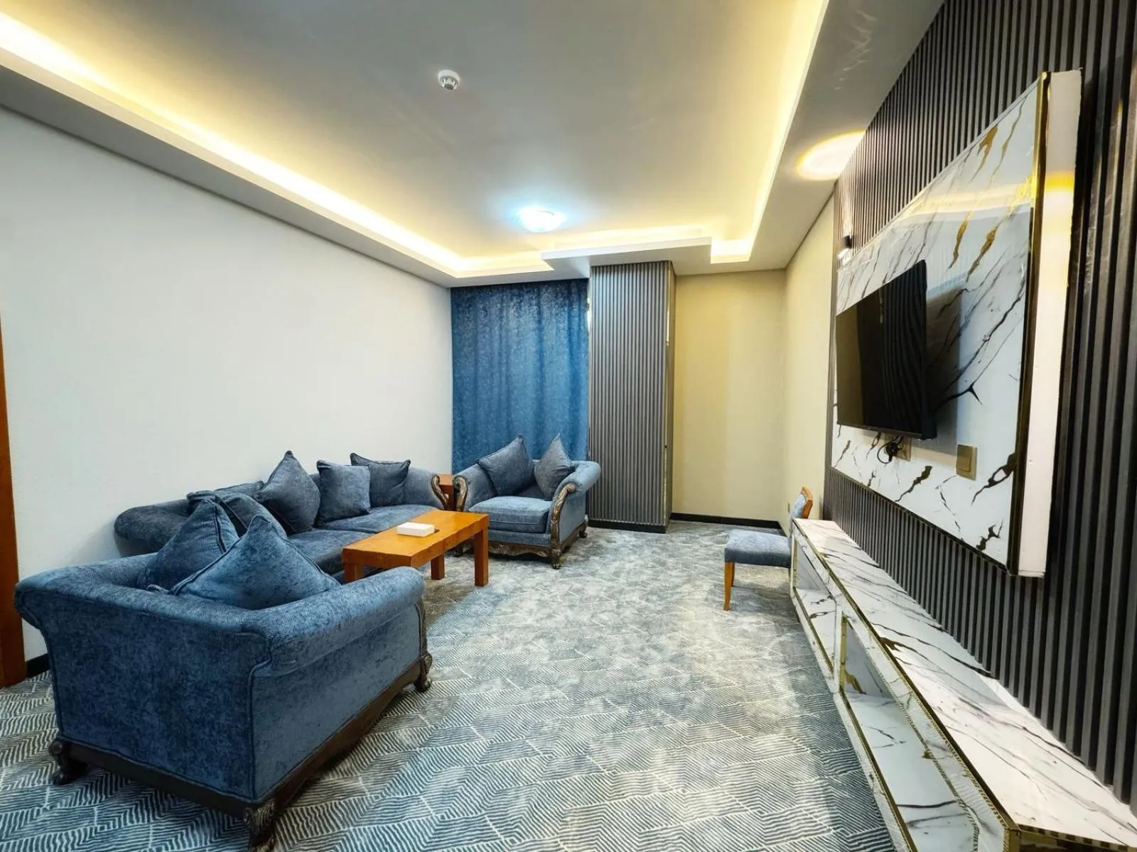 Seating area in Al Massa Plus Hotel