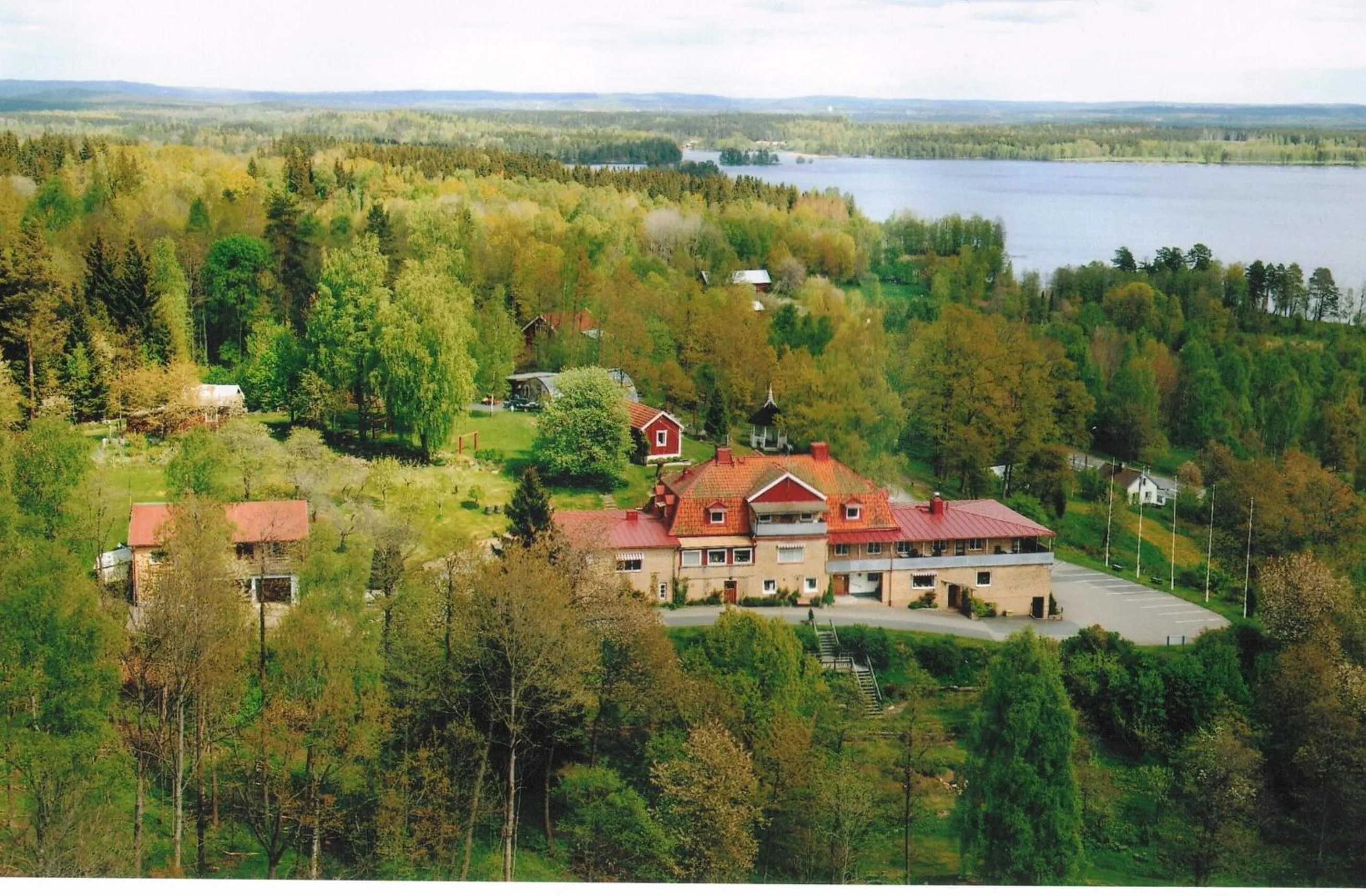 Bird's eye view in Hotell Paradis