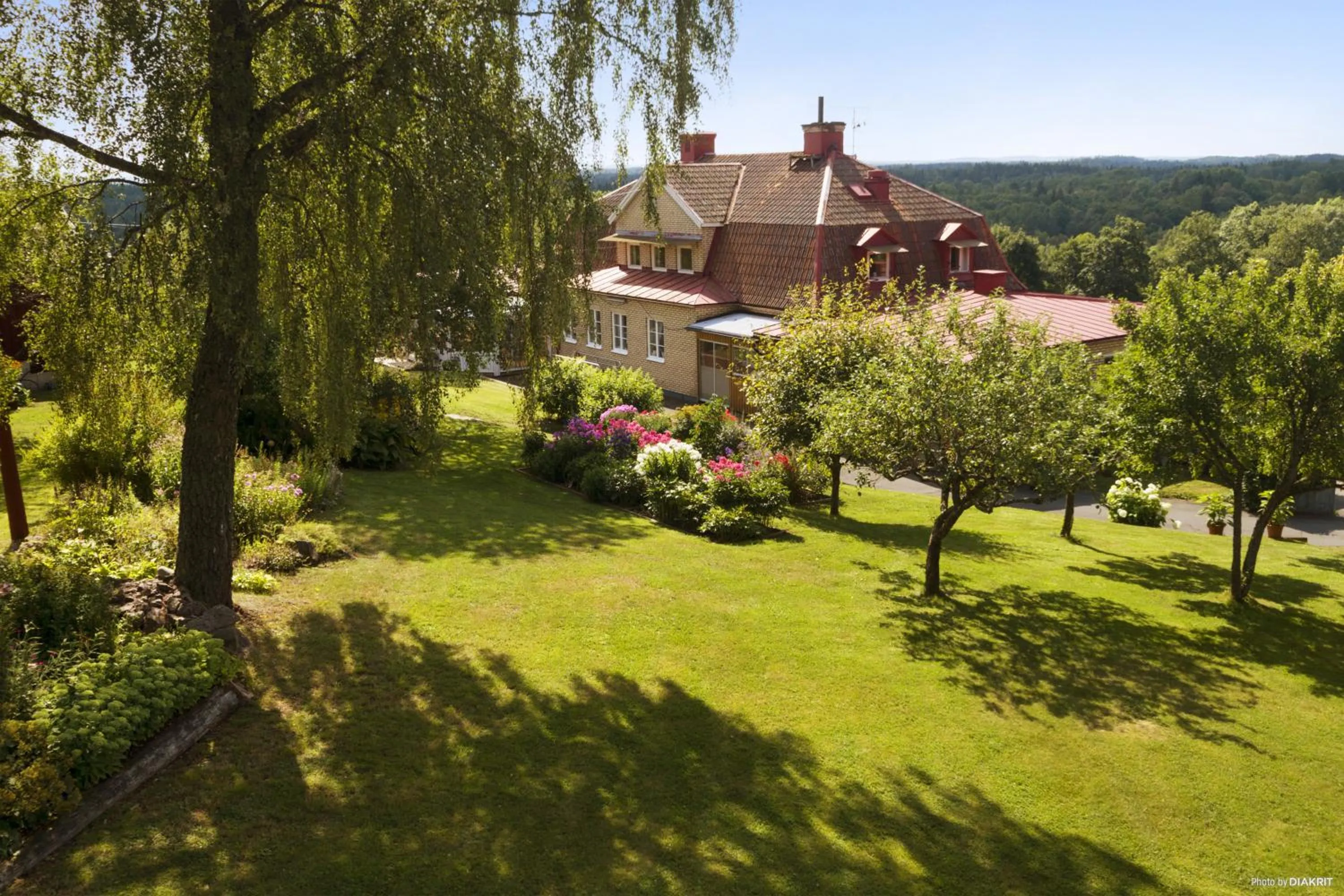Garden in Hotell Paradis