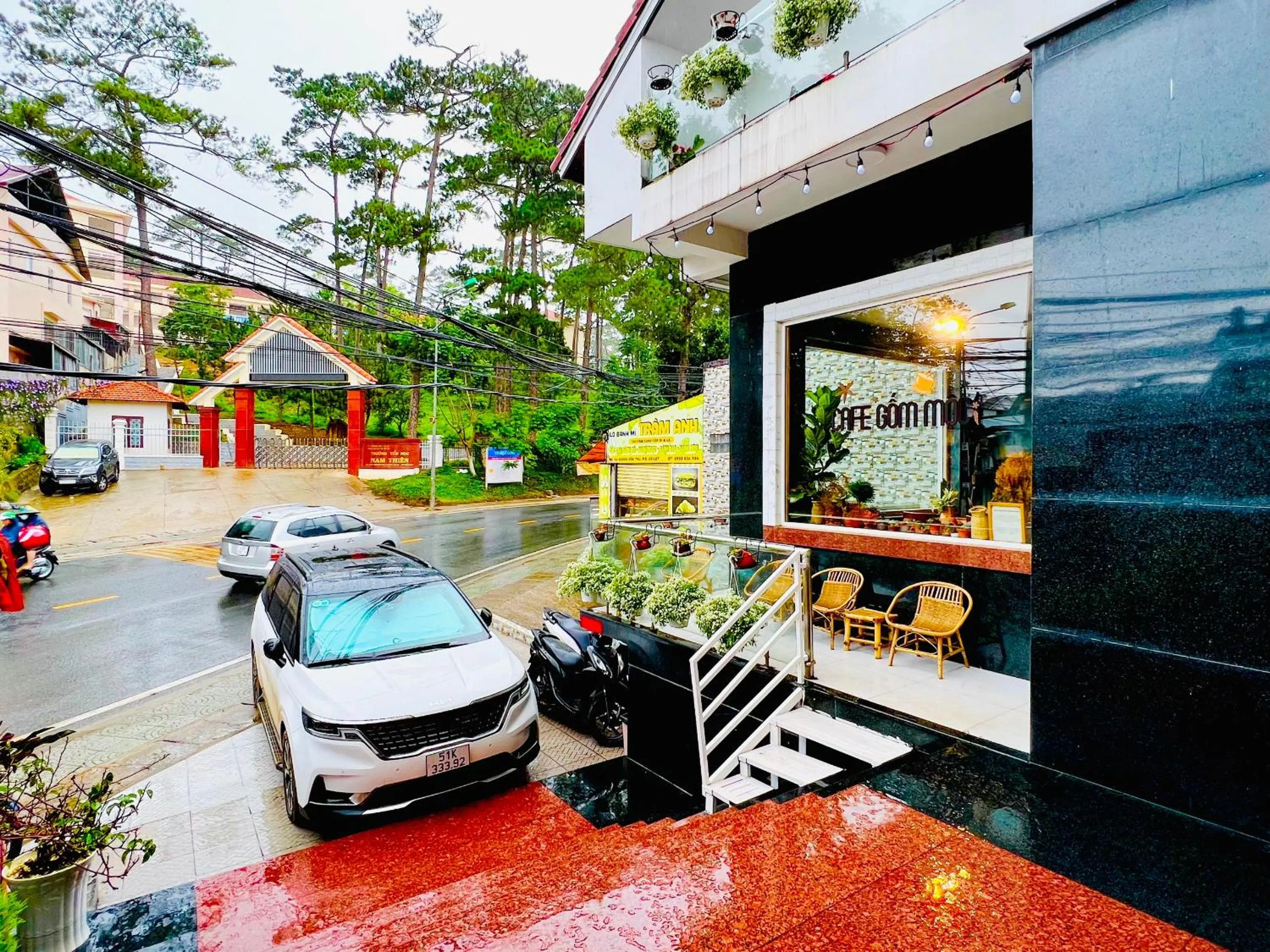 Property building in White Horse Dalat Hotel