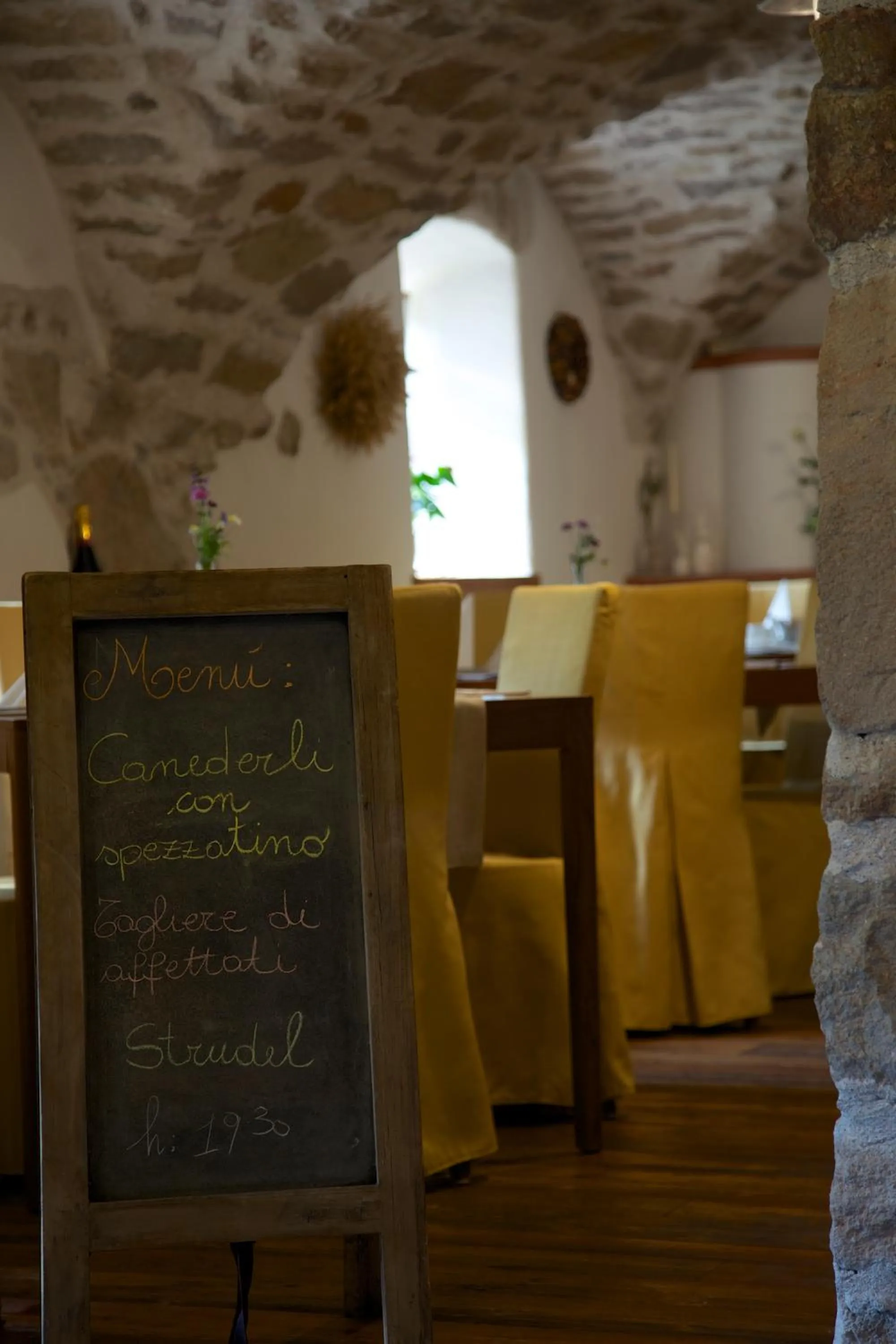 Food and drinks in Maso Franceschella