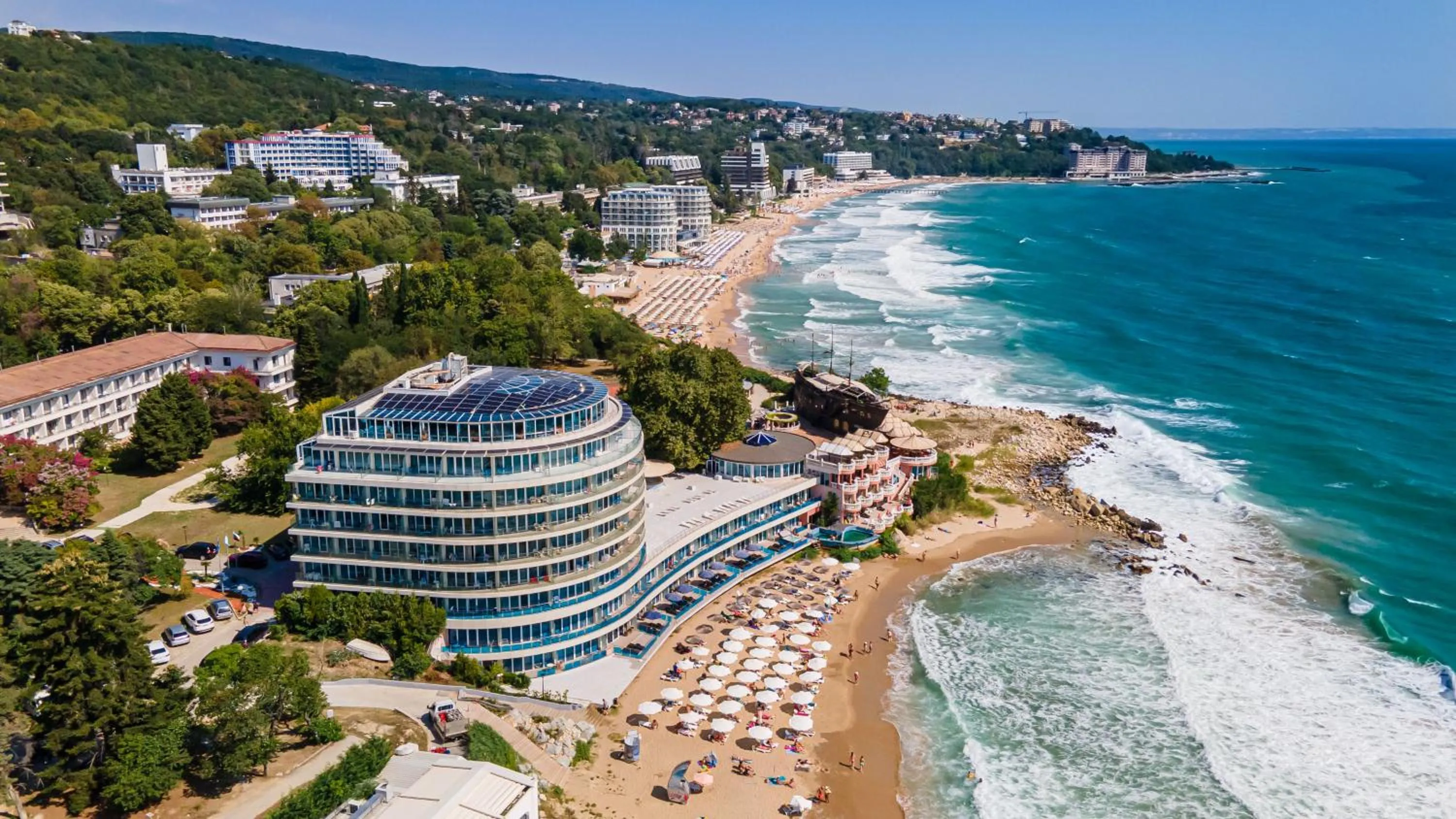 Property building in SPA Hotel Sirius Beach - FREE SPA access, Full Board and drinks incl