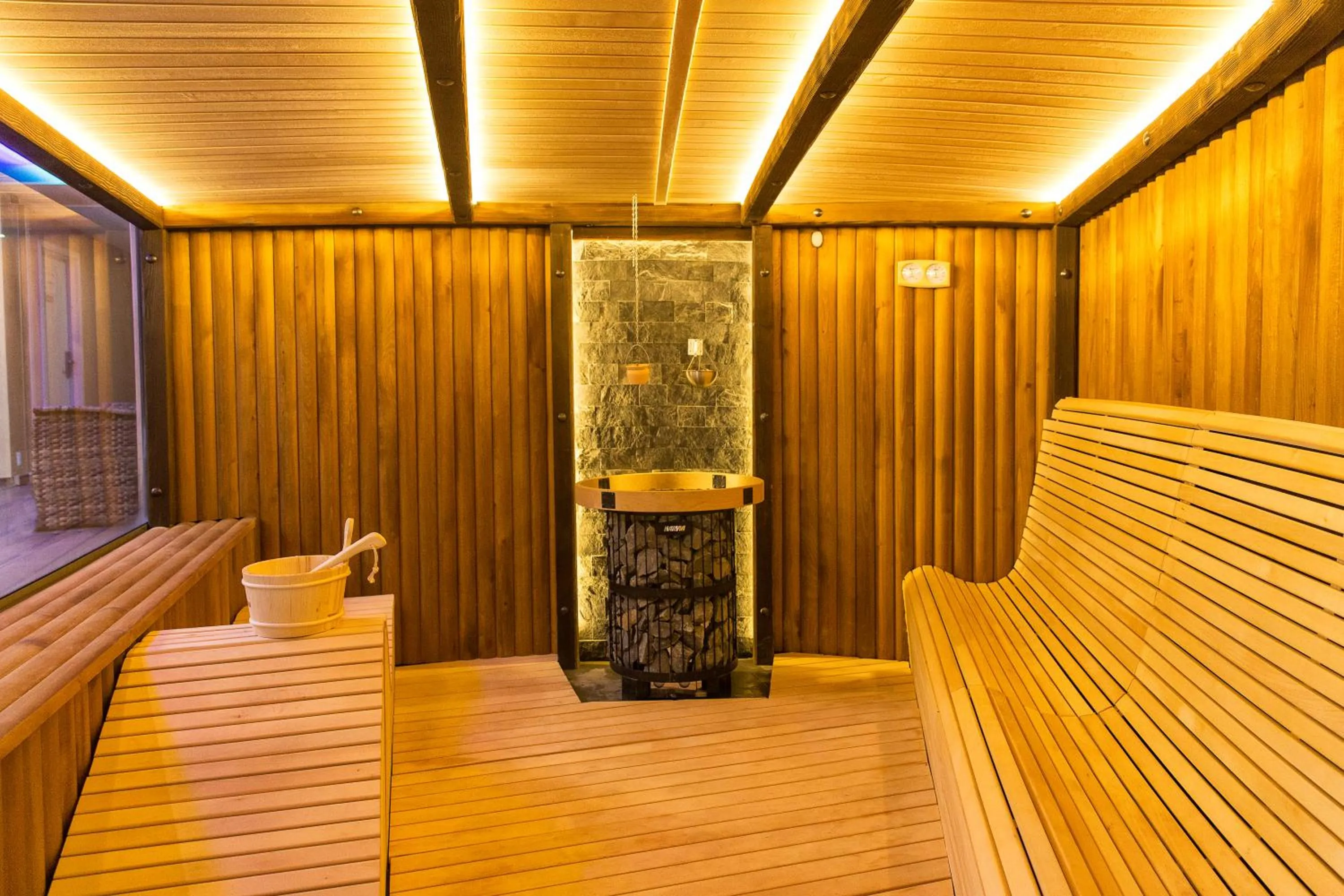 Sauna in SPA Hotel Sirius Beach - FREE SPA access, Full Board and drinks incl