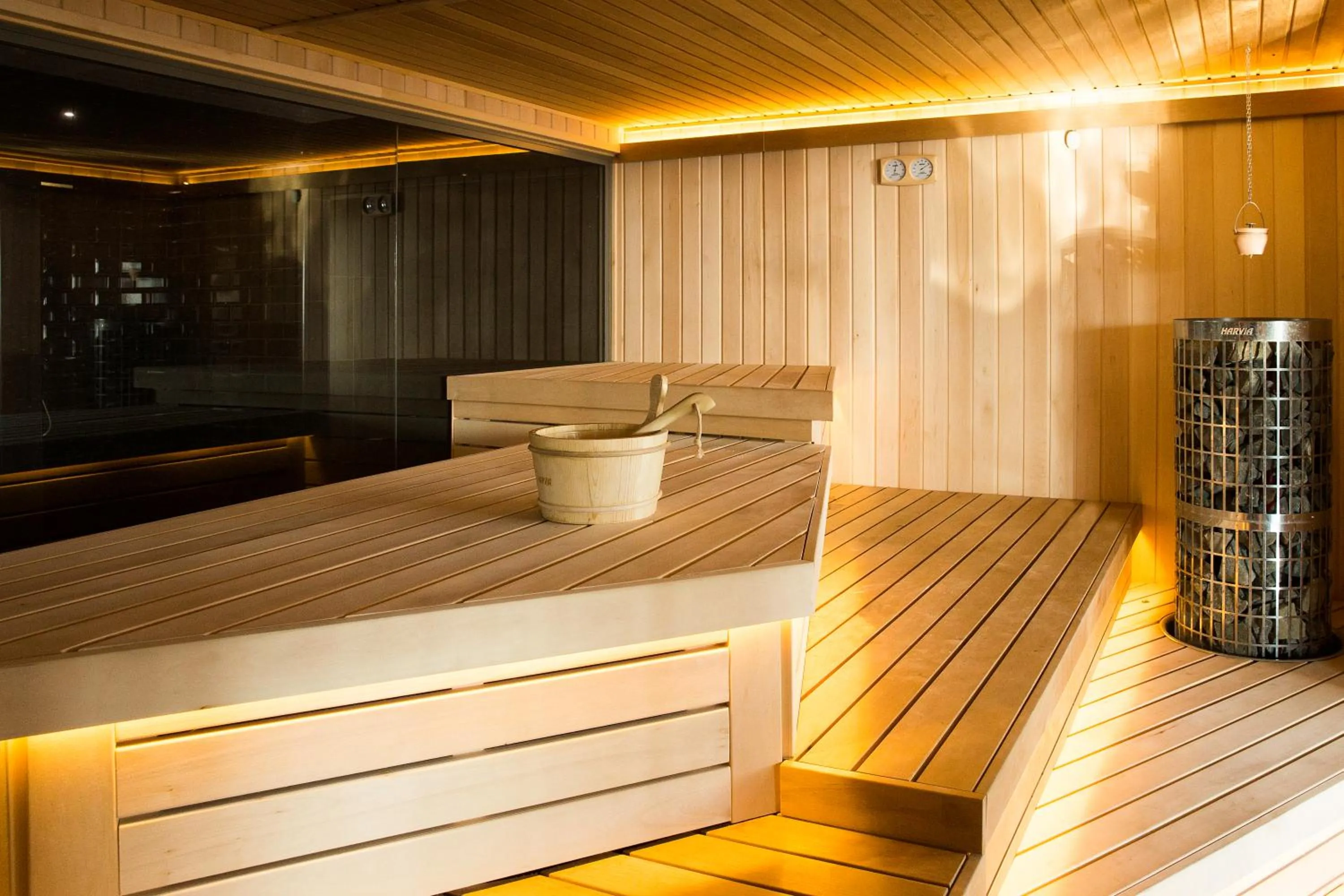 Sauna, Bed in SPA Hotel Sirius Beach - FREE SPA access, Full Board and drinks incl