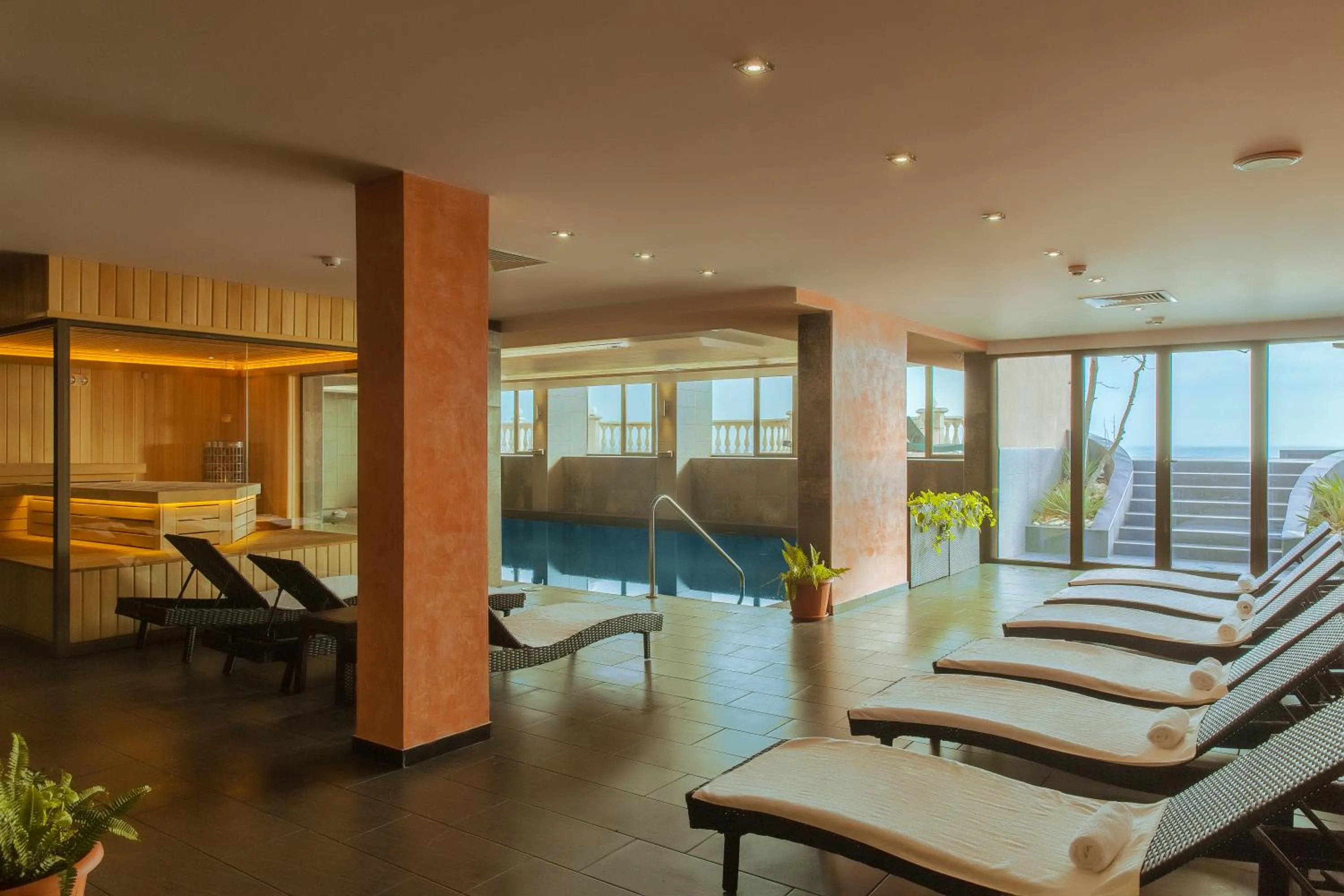 Pool view in SPA Hotel Sirius Beach - FREE SPA access, Full Board and drinks incl