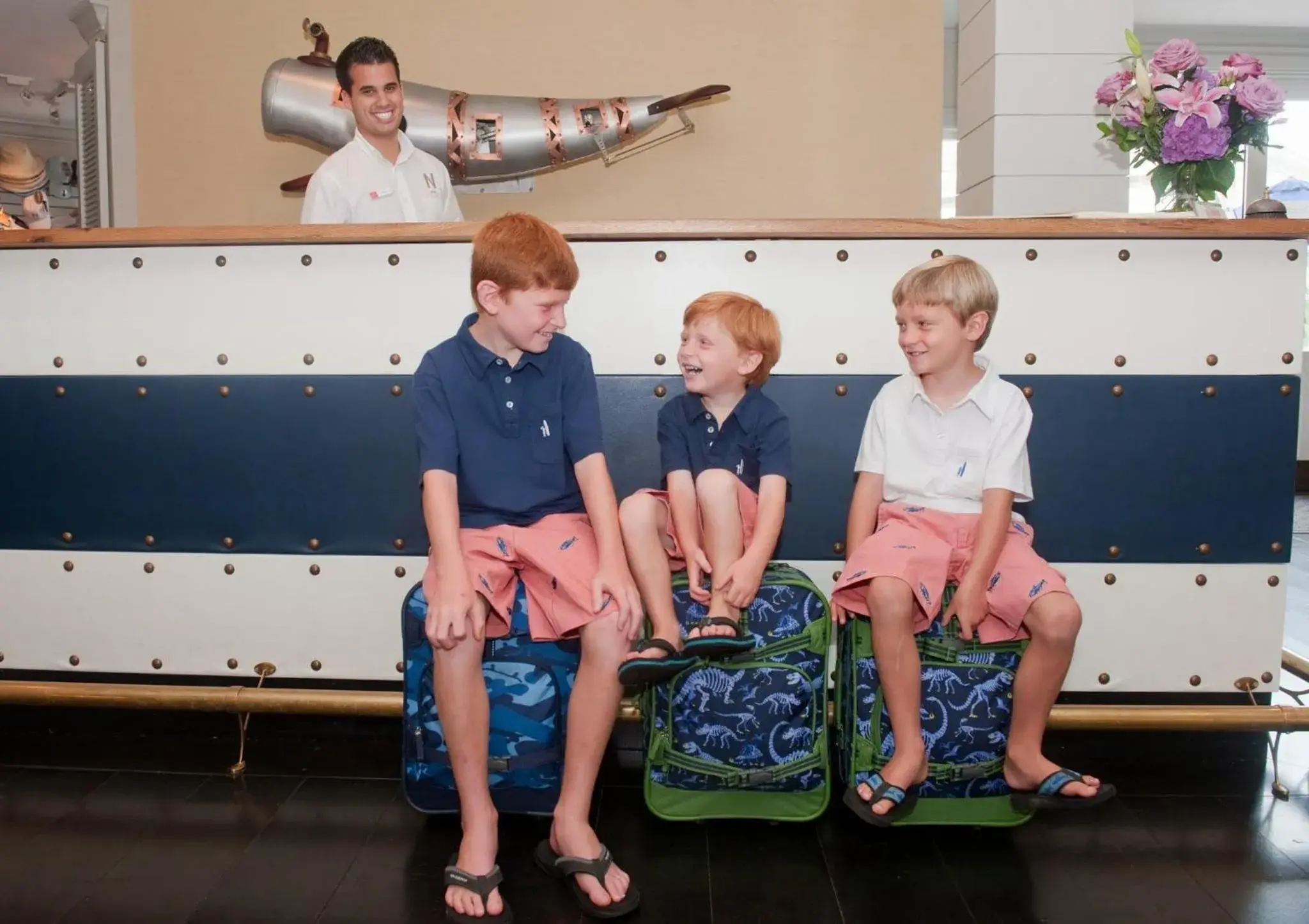 Lobby or reception in The Nantucket Hotel & Resort Lobby or reception in The Nantucket Hotel & Resort