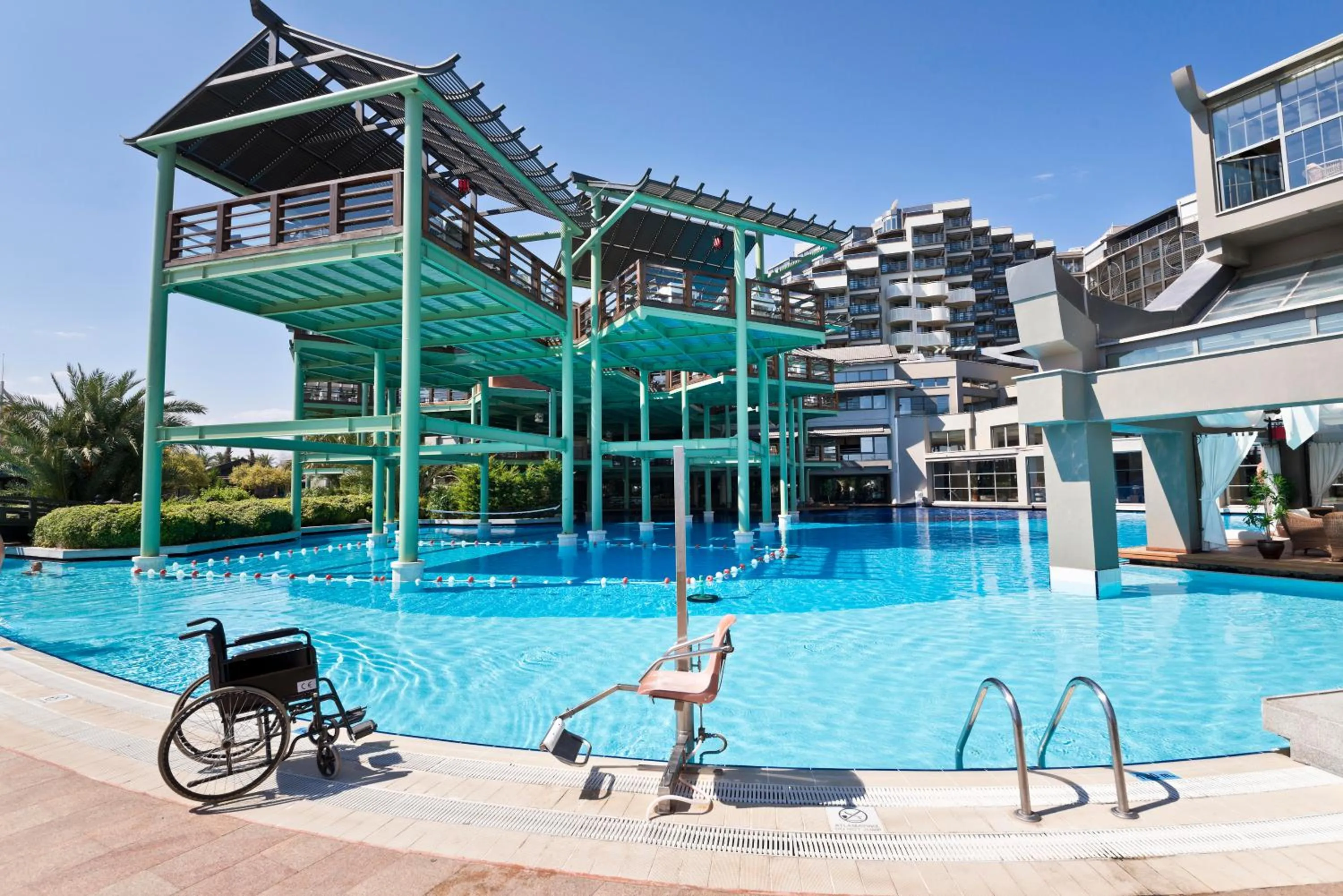 Property building in Limak Lara Deluxe Hotel & Resort Antalya