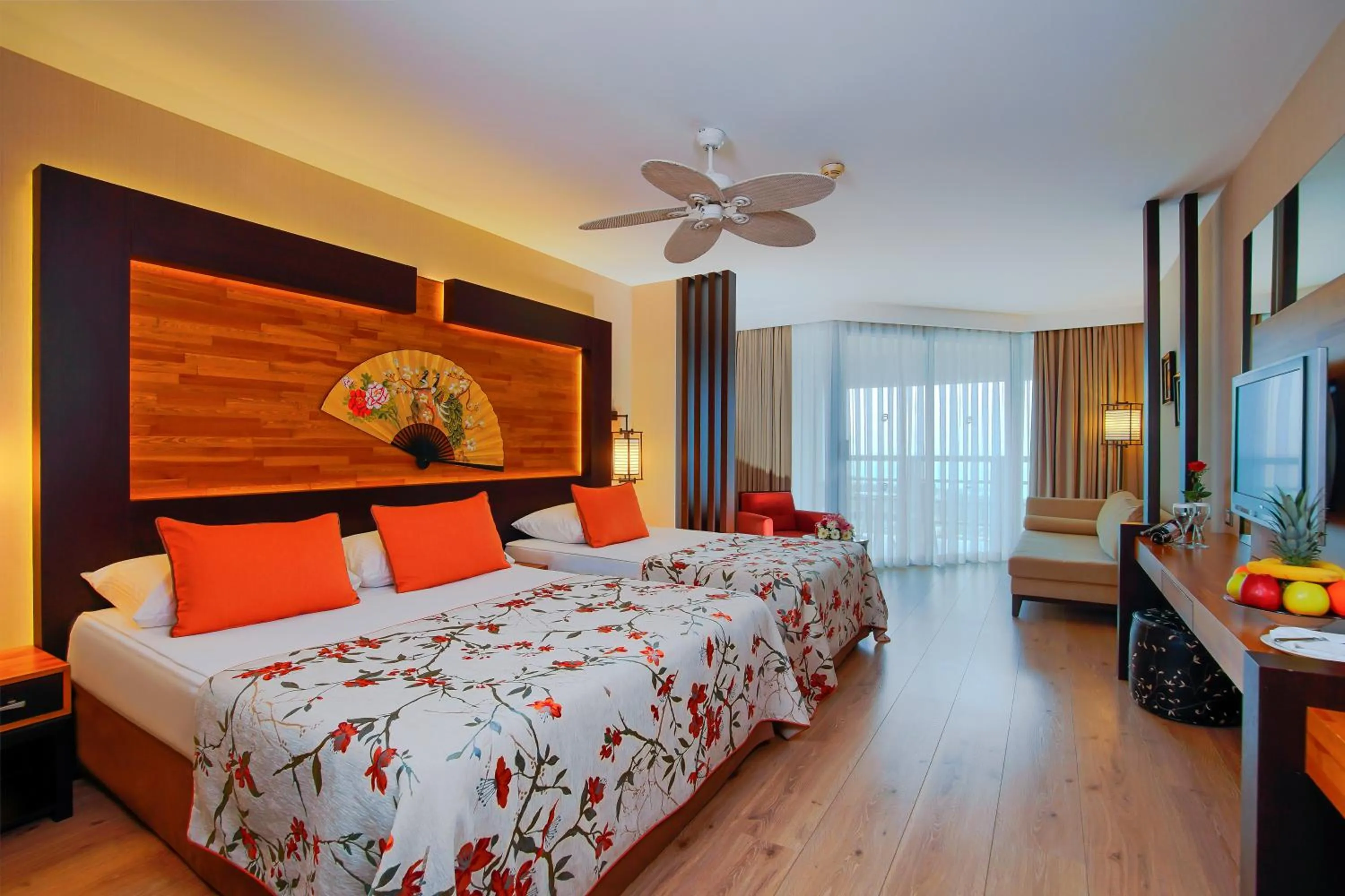 Bed in Limak Lara Deluxe Hotel & Resort Antalya