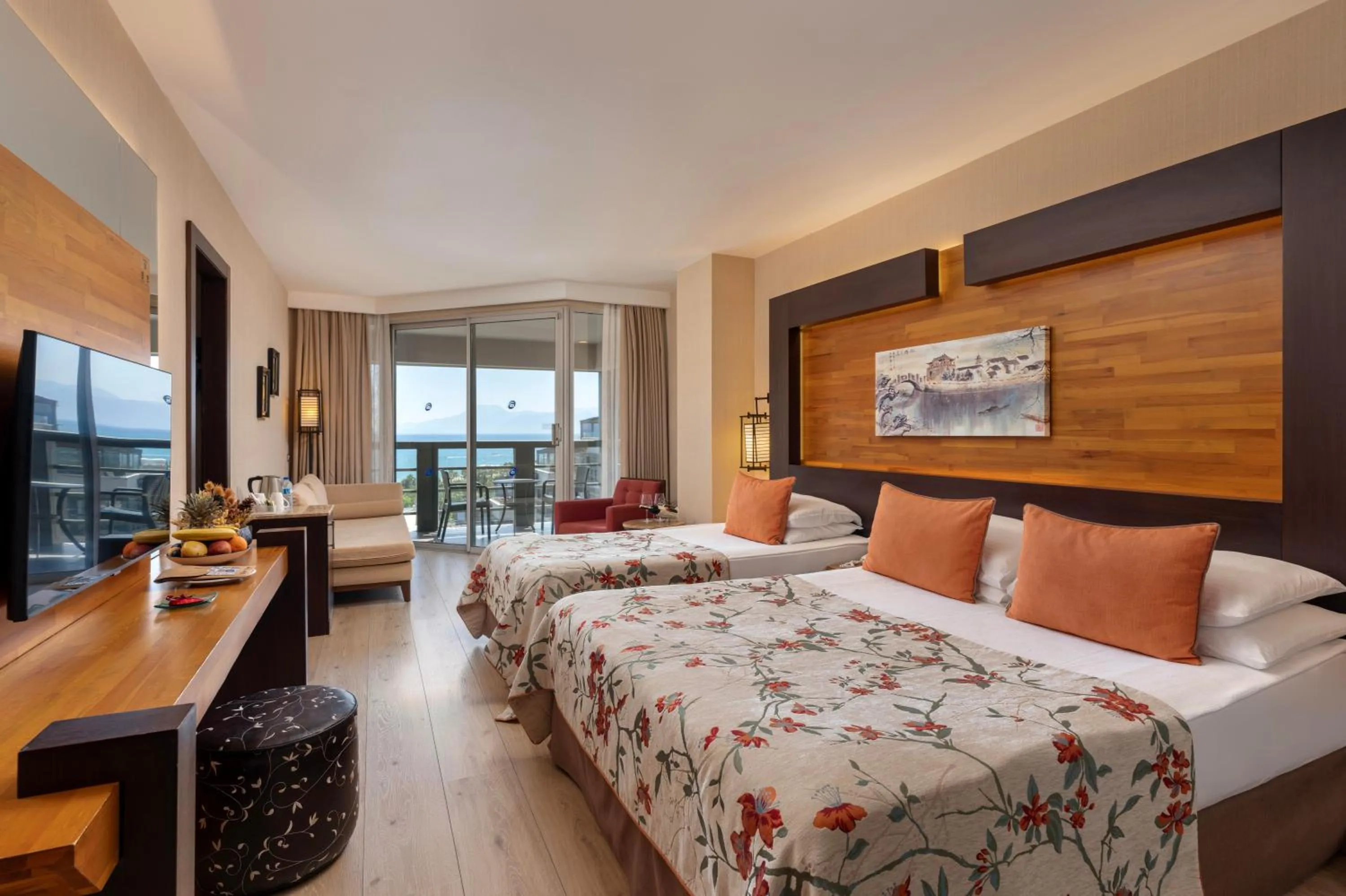 Bed in Limak Lara Deluxe Hotel & Resort Antalya