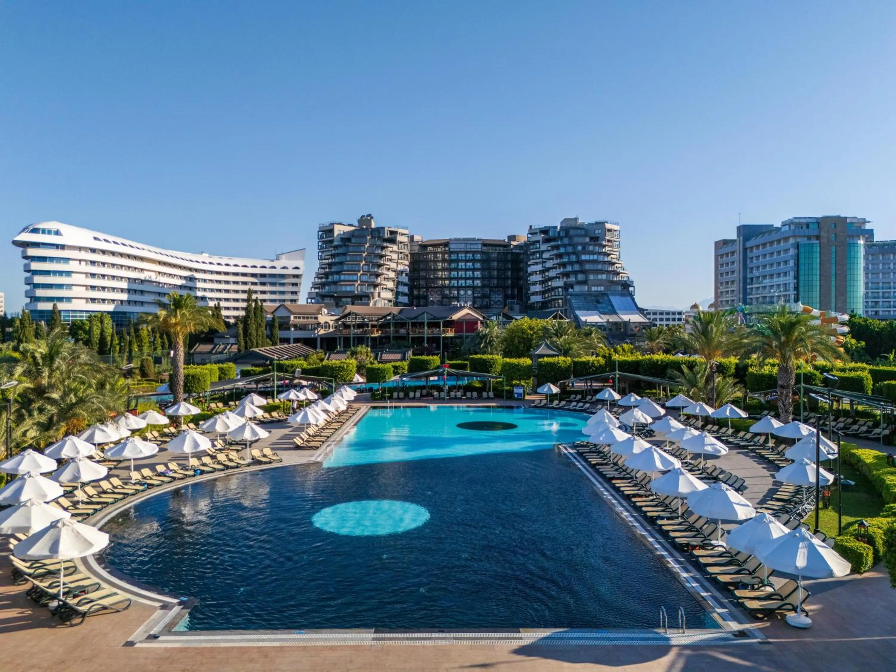 Property building in Limak Lara Deluxe Hotel & Resort Antalya