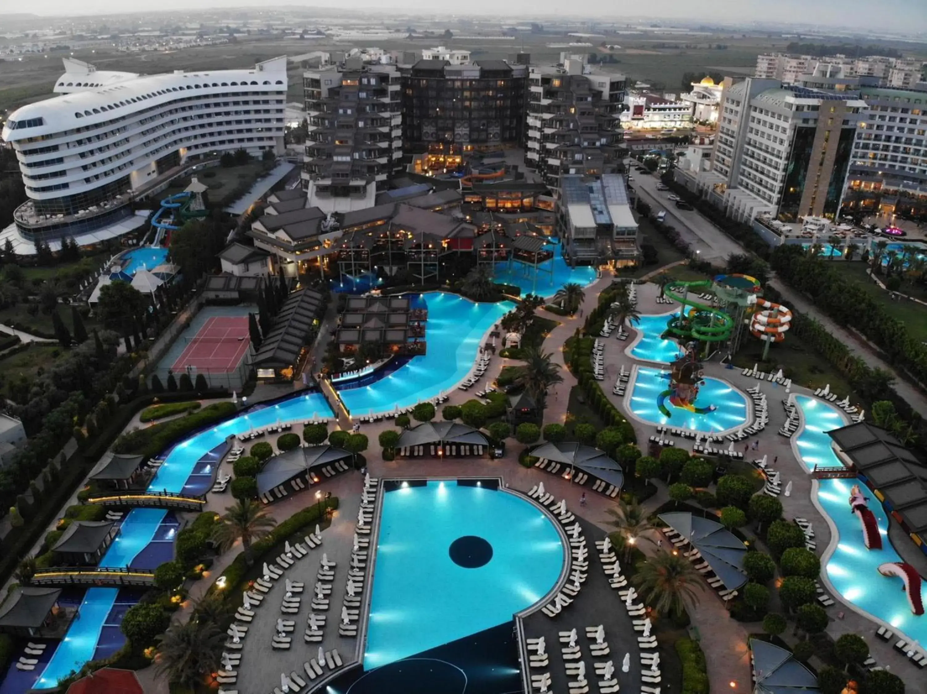 Bird's eye view in Limak Lara Deluxe Hotel & Resort Antalya Bird's eye view in Limak Lara Deluxe Hotel & Resort Antalya