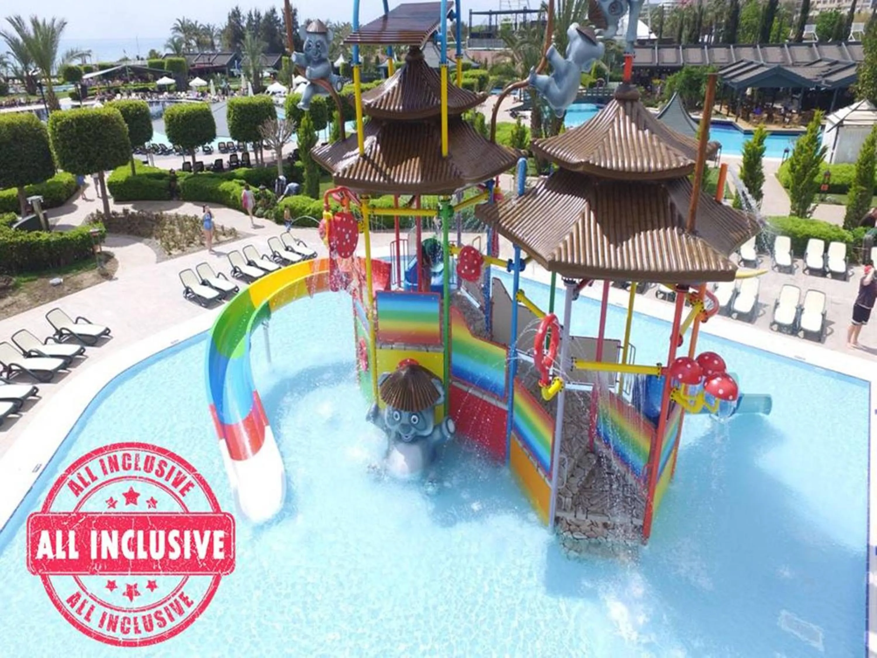 Children play ground in Limak Lara Deluxe Hotel & Resort Antalya