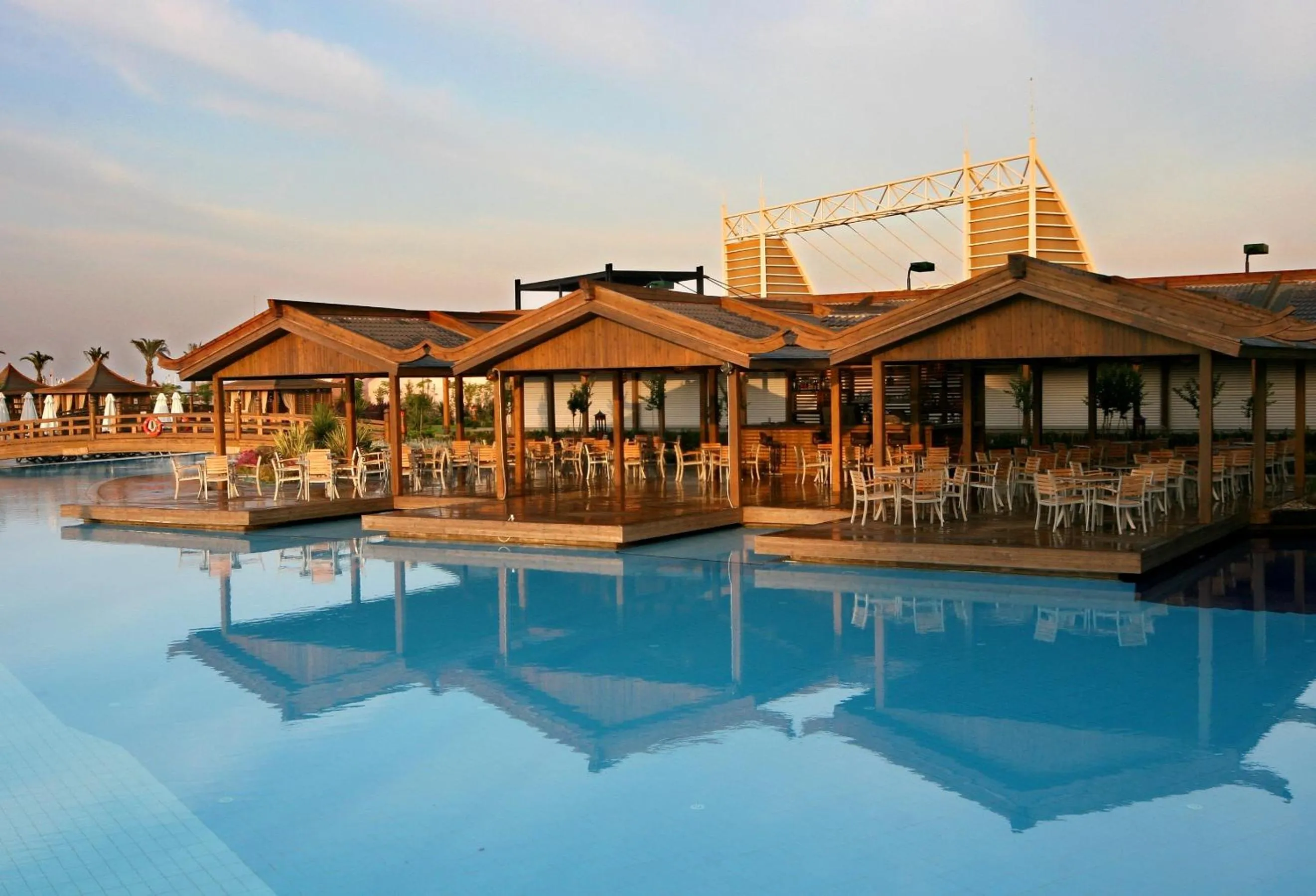 Swimming pool in Limak Lara Deluxe Hotel & Resort Antalya