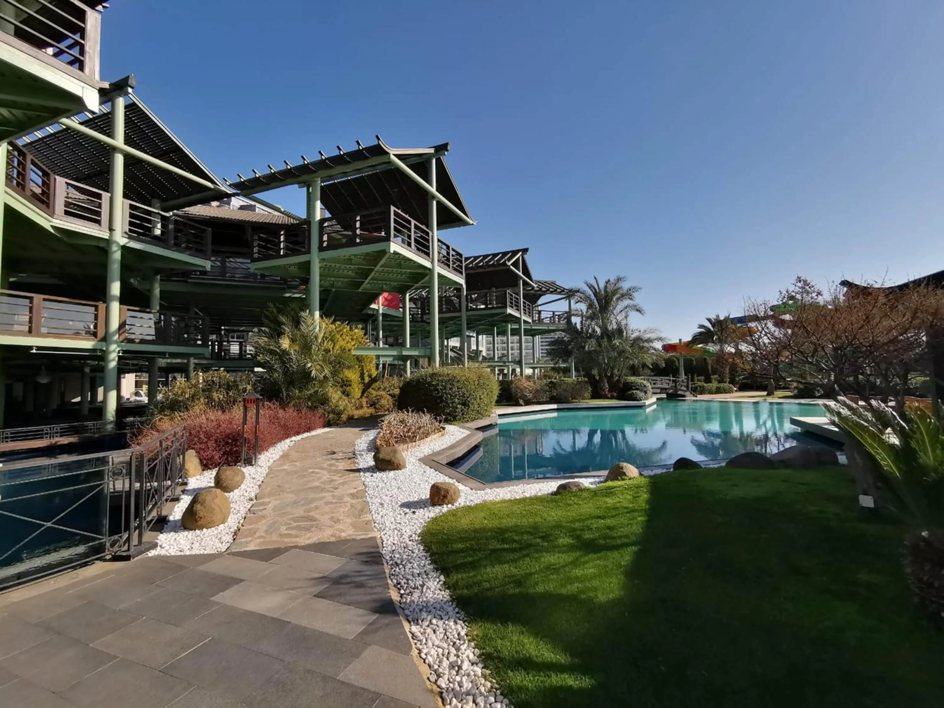 Property building in Limak Lara Deluxe Hotel & Resort Antalya