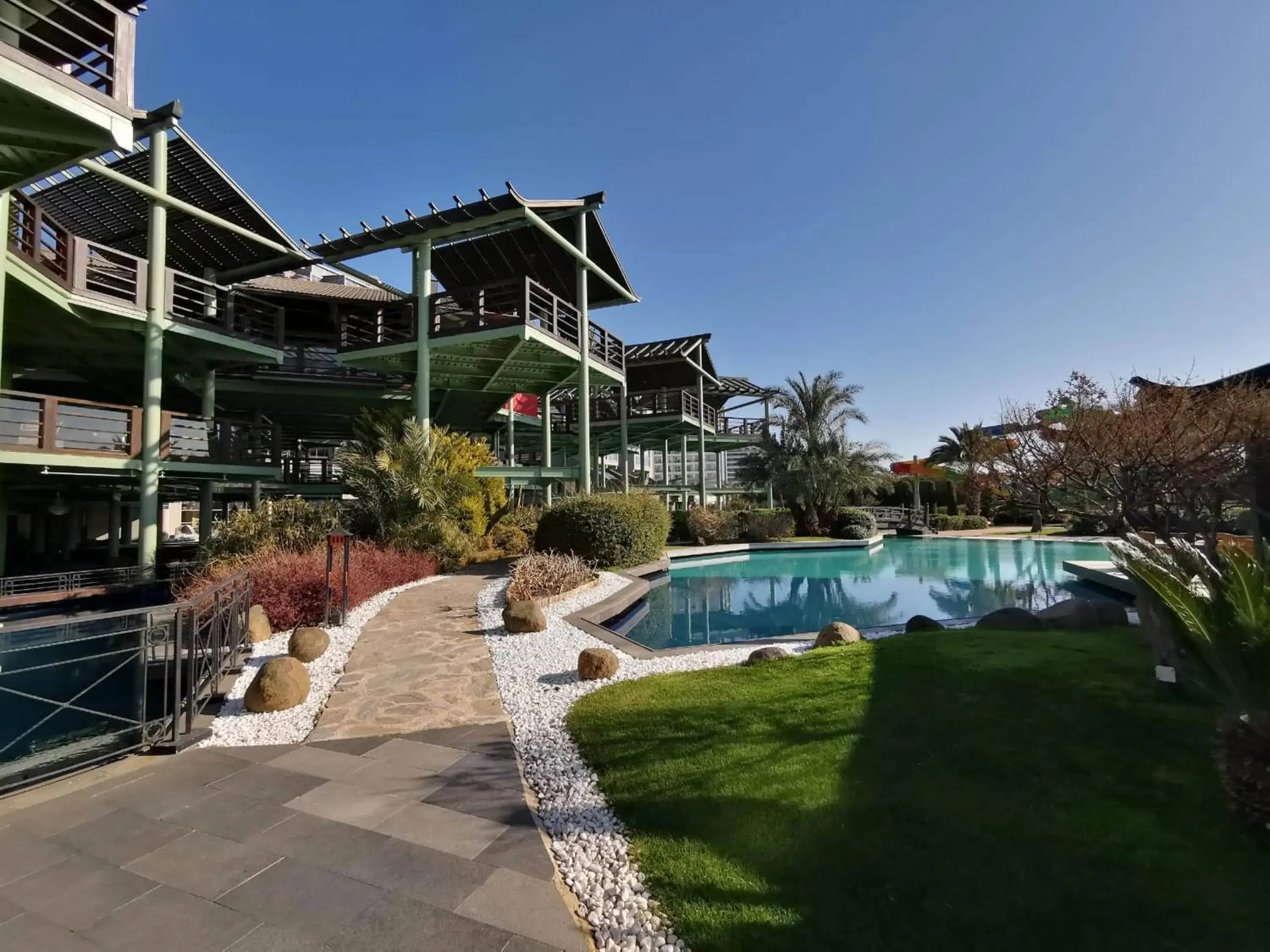 Property building in Limak Lara Deluxe Hotel & Resort Antalya Property building in Limak Lara Deluxe Hotel & Resort Antalya