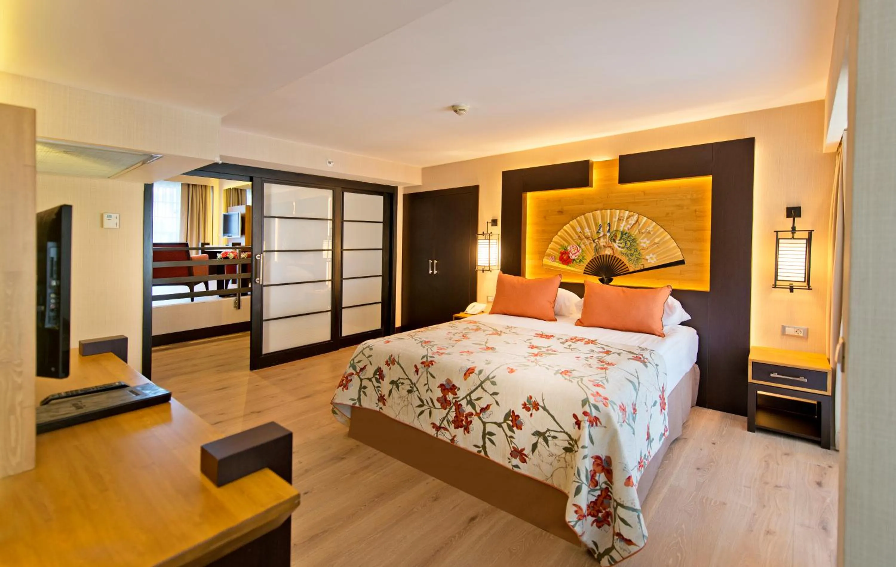 Photo of the whole room, Bed in Limak Lara Deluxe Hotel & Resort Antalya
