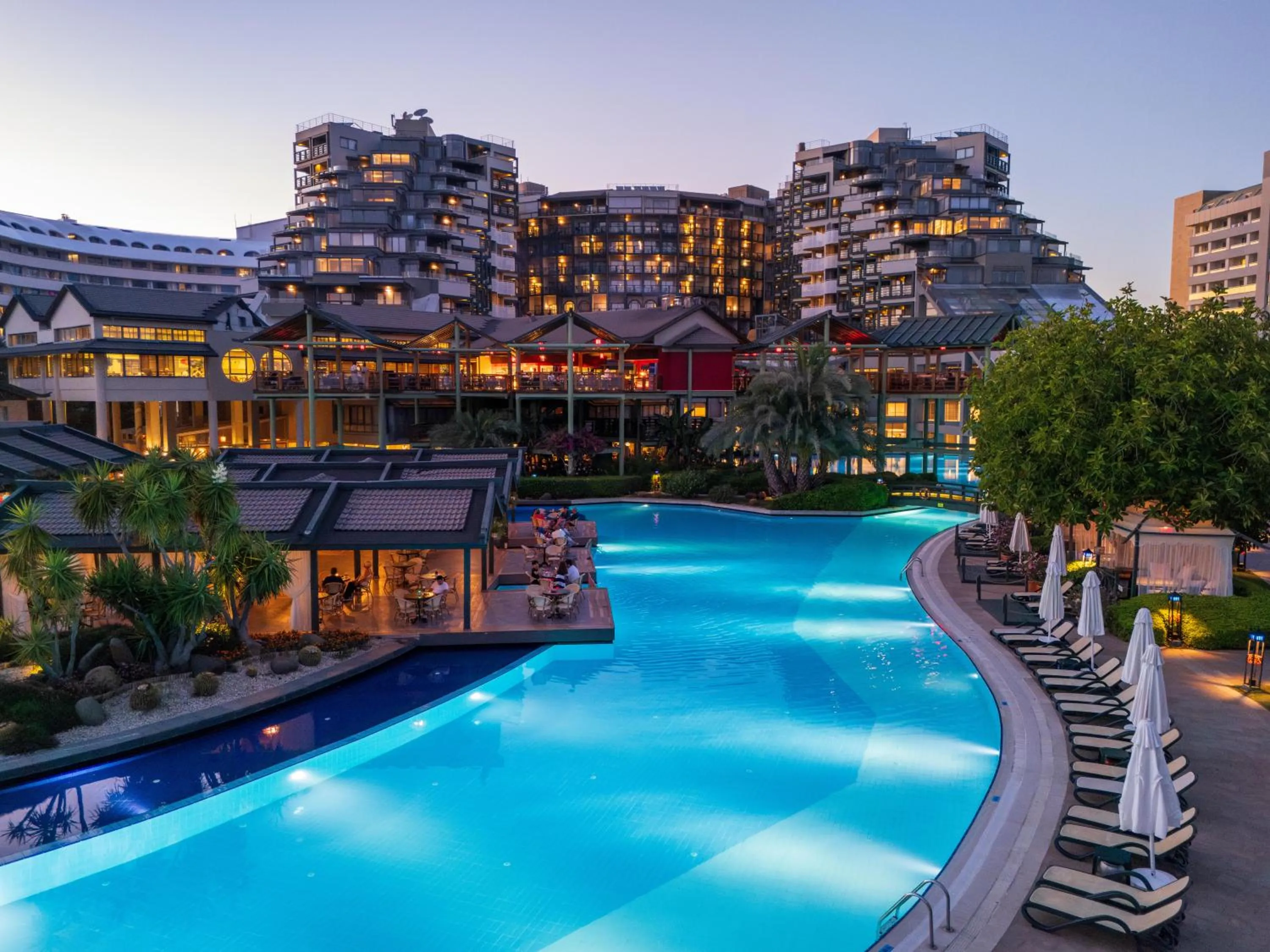 Property building in Limak Lara Deluxe Hotel & Resort Antalya