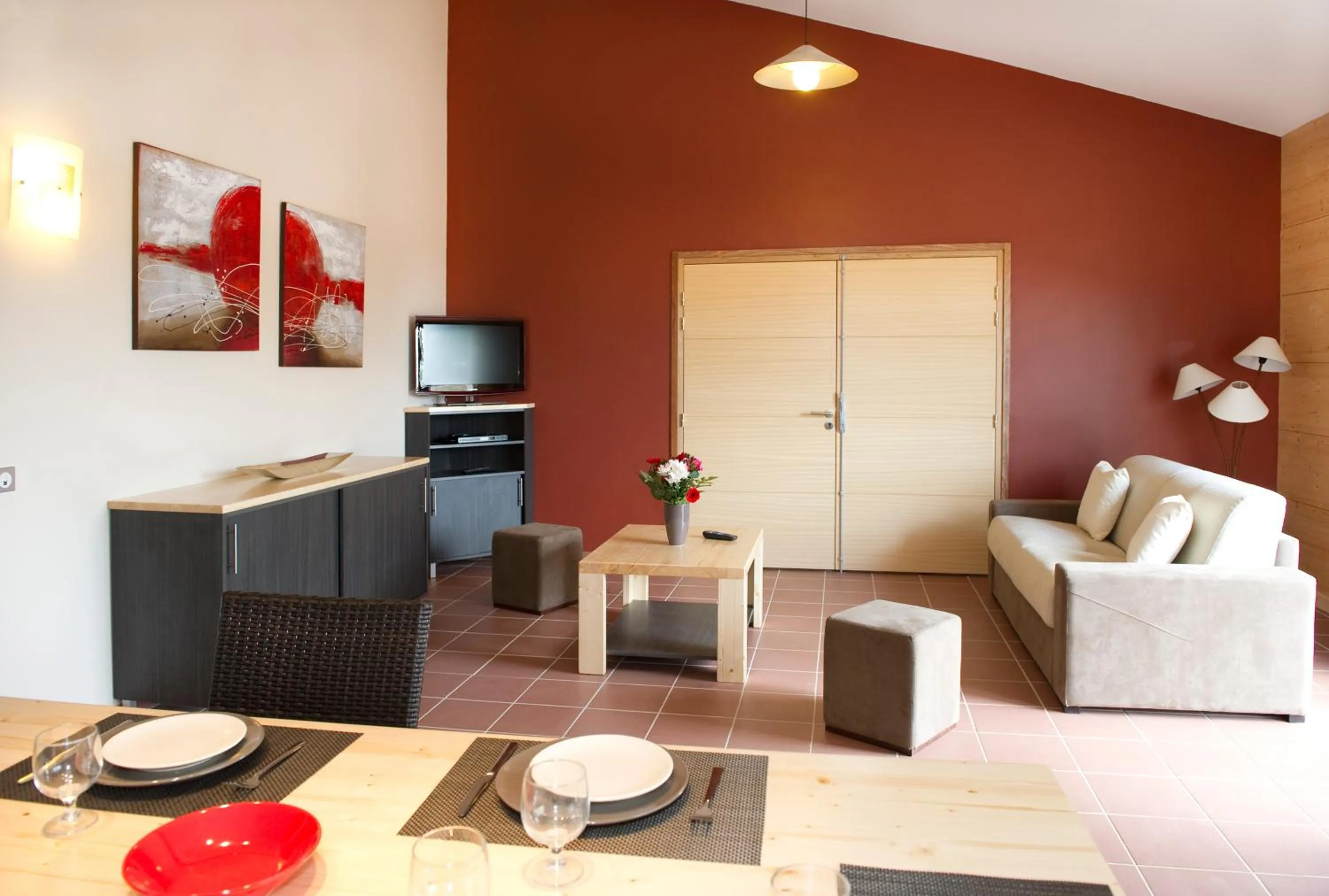 Living room in Les Hauts du Gevaudan