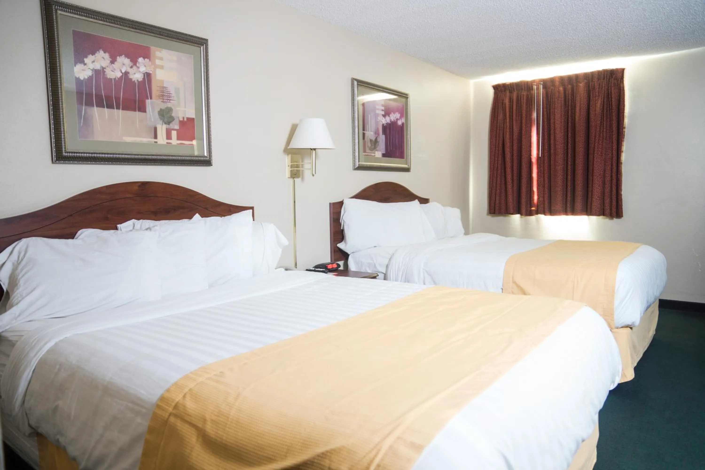 Bedroom, Bed in Americas Best Value Inn St. Louis / South