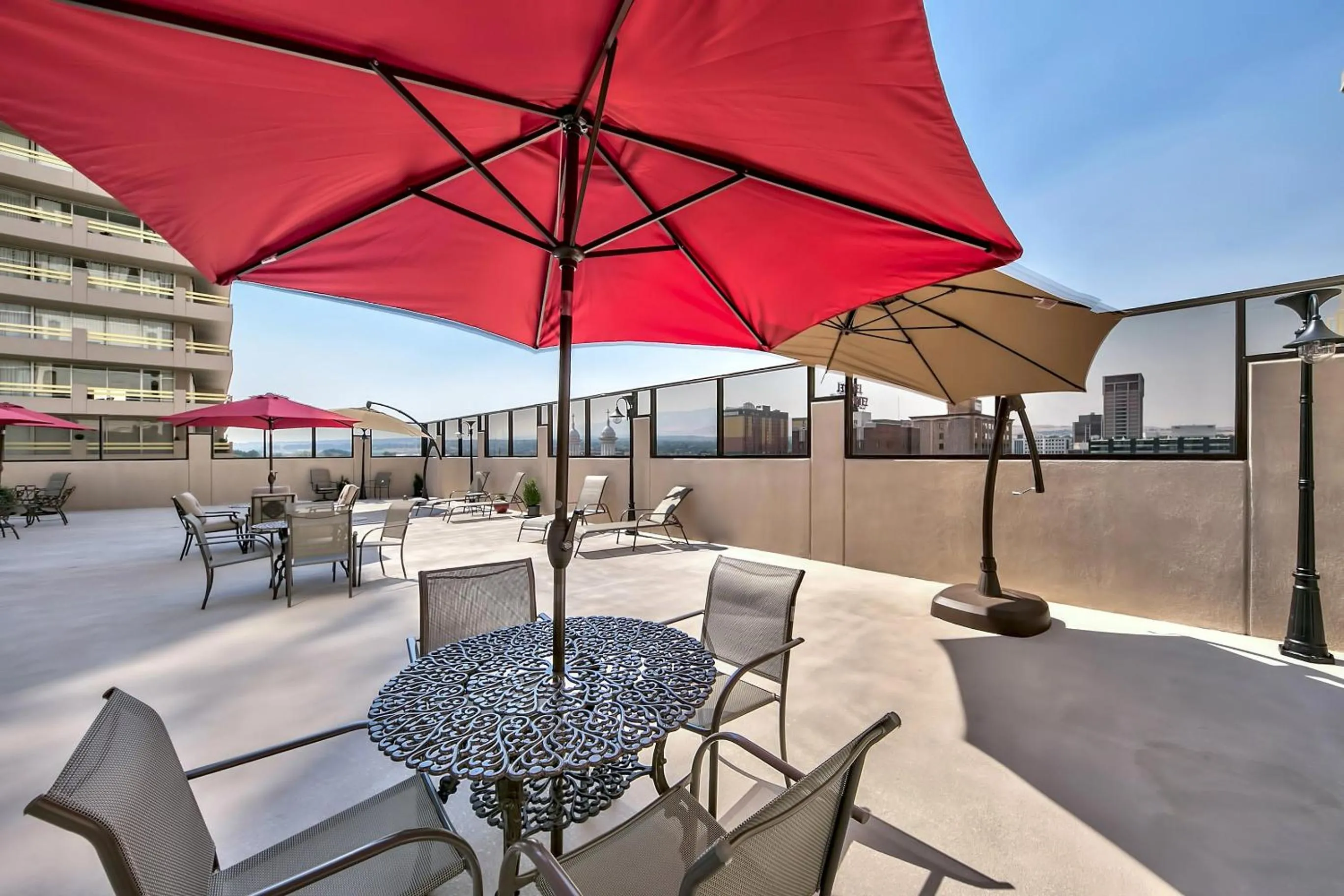 Patio in Plaza Resort Club Reno