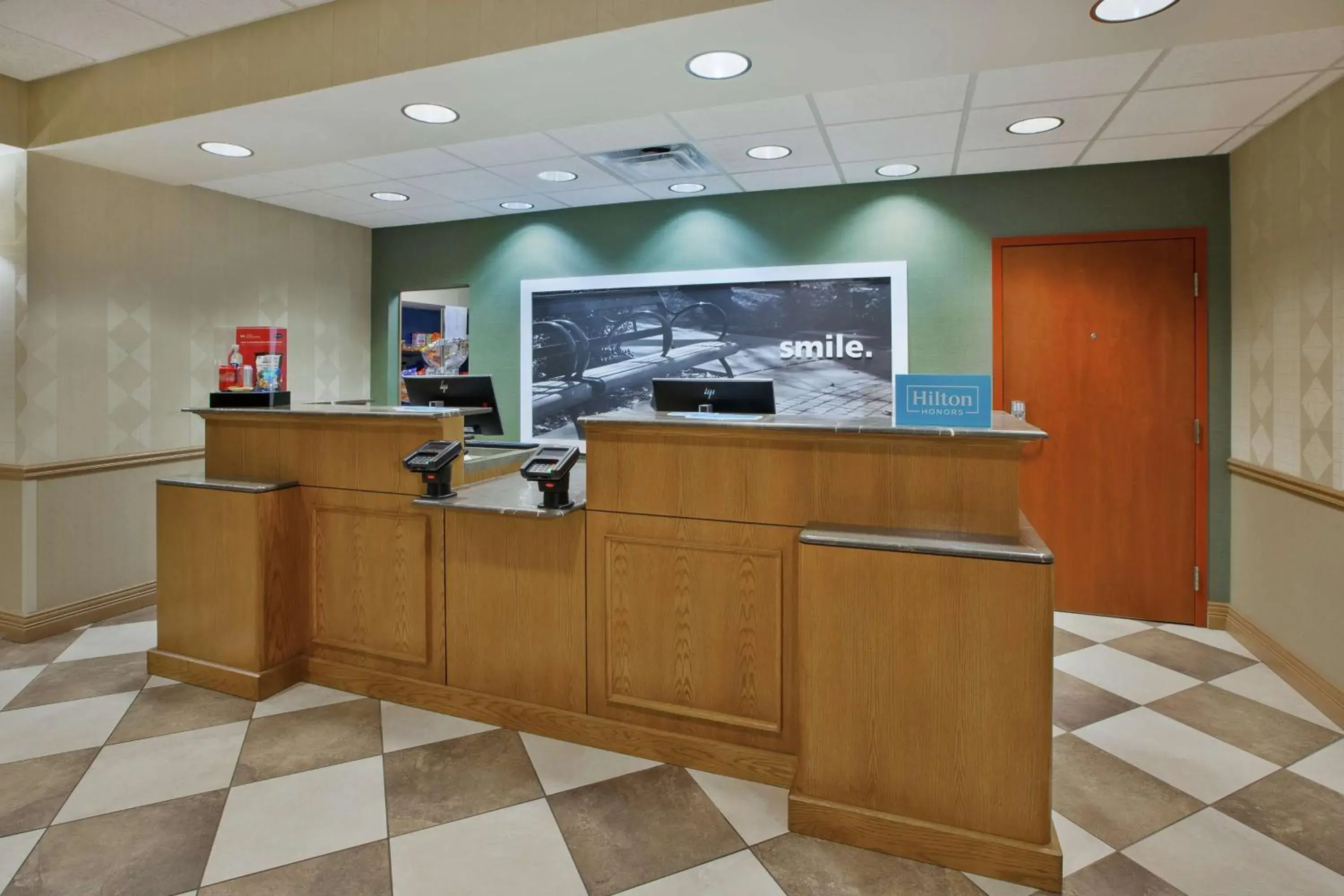 Lobby or reception in Hampton Inn & Suites Plattsburgh Lobby or reception in Hampton Inn & Suites Plattsburgh
