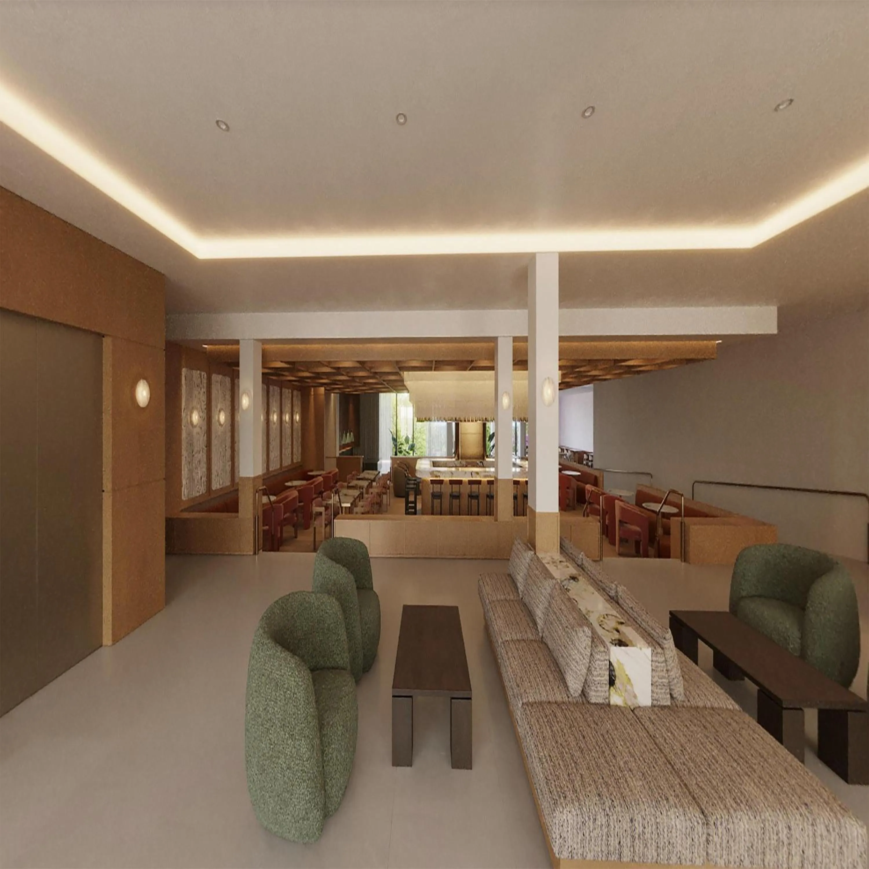 Lobby or reception in DoubleTree by Hilton Wilkes-Barre