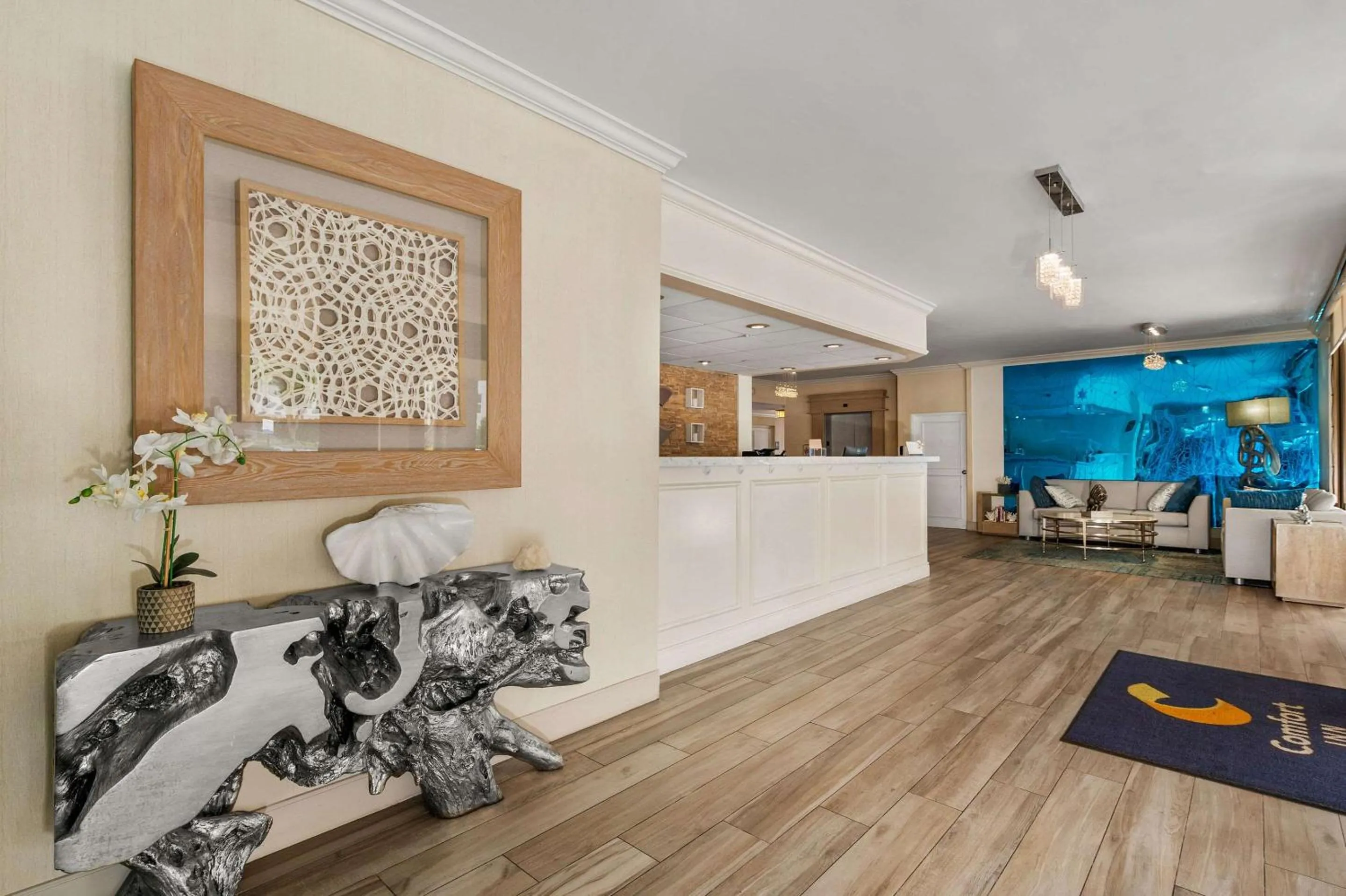 Lobby or reception in Comfort Inn Oceanside Deerfield Beach