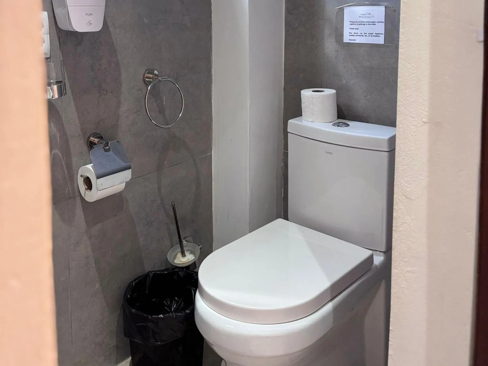 Toilet in Boca Simon Vacation Curacao