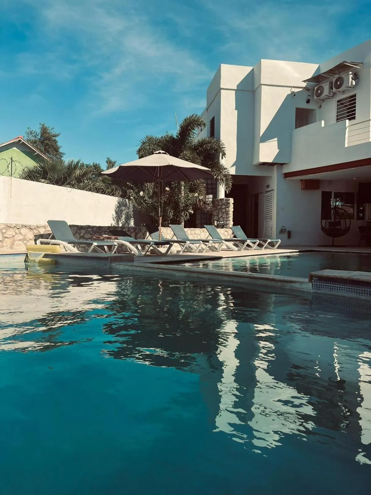 Pool view in Boca Simon Vacation Curacao