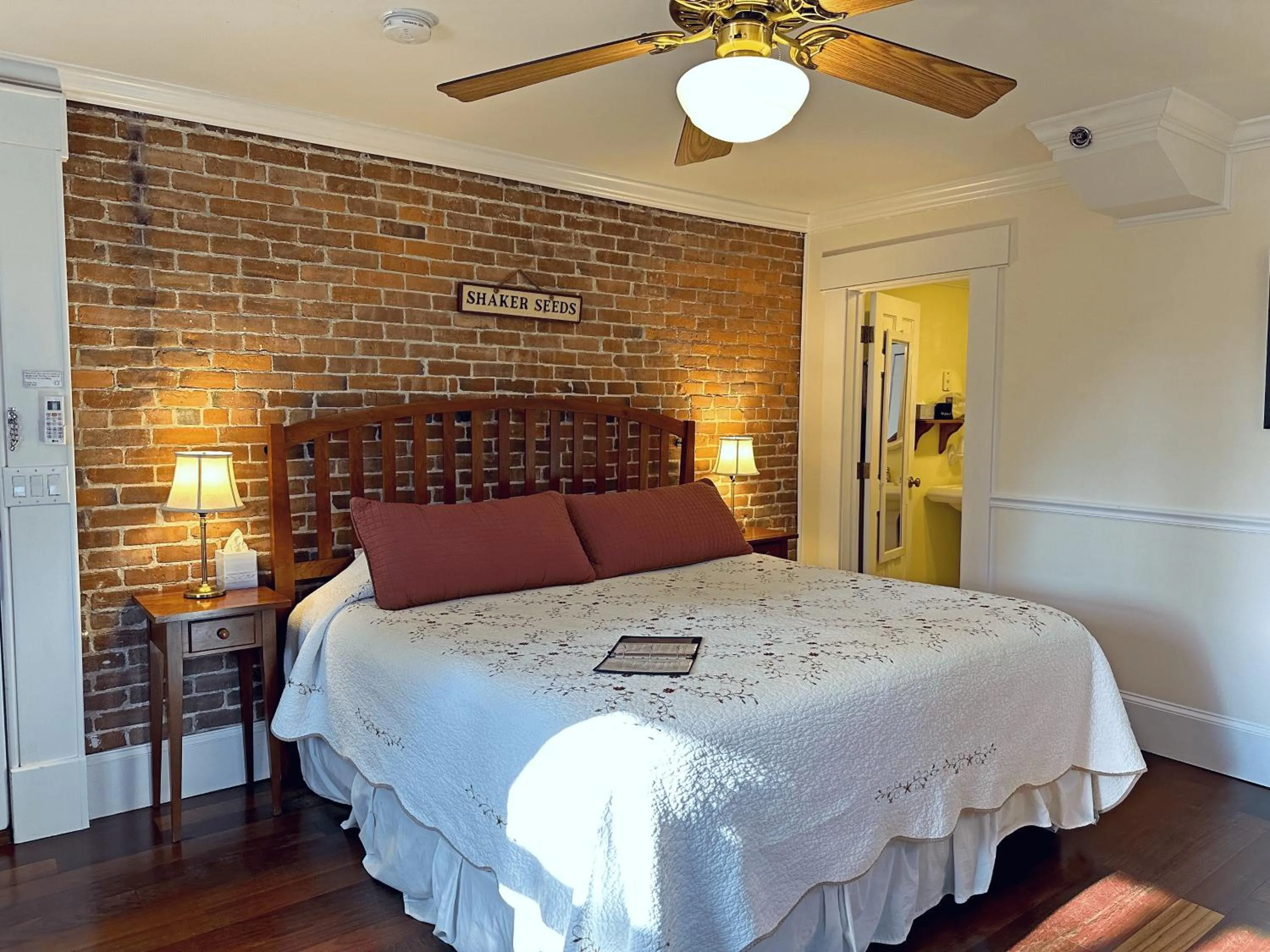 Bedroom, Bed in Christopher Dodge House
