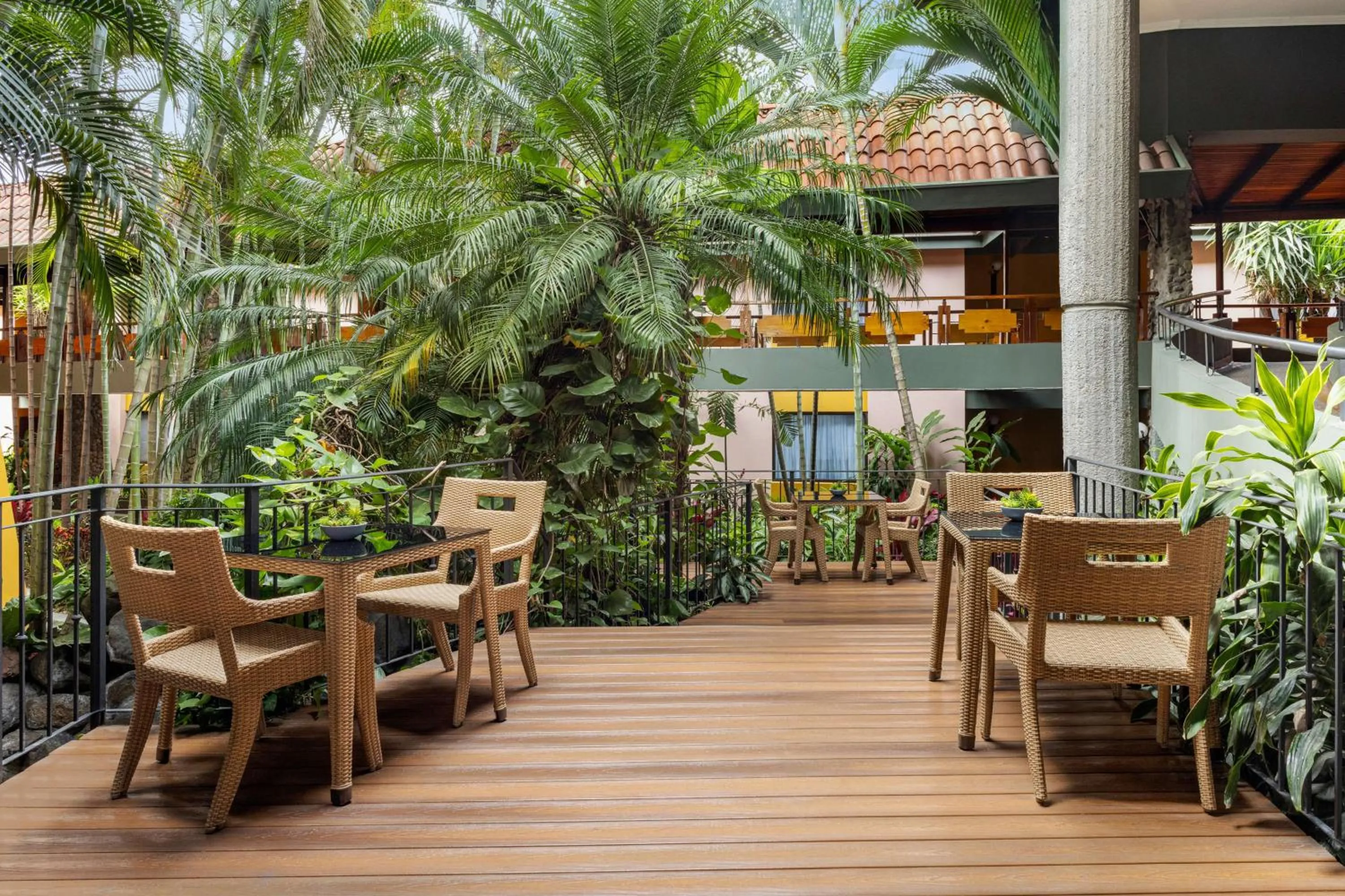 Patio in Hilton Cariari DoubleTree San Jose - Costa Rica