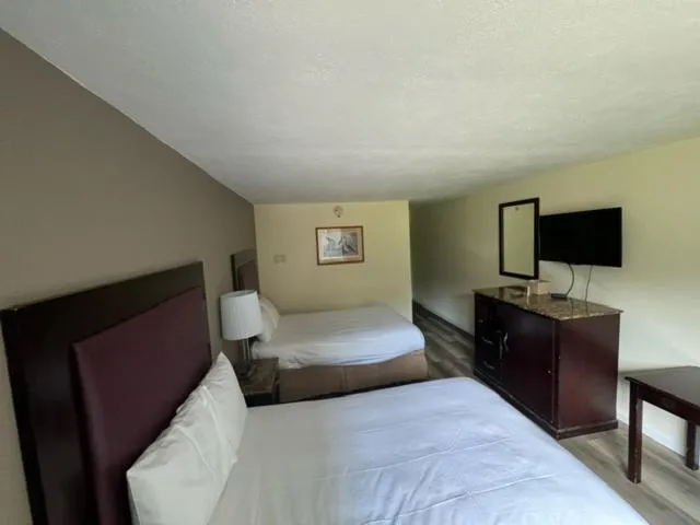 Photo of the whole room, Bed in Town Inn