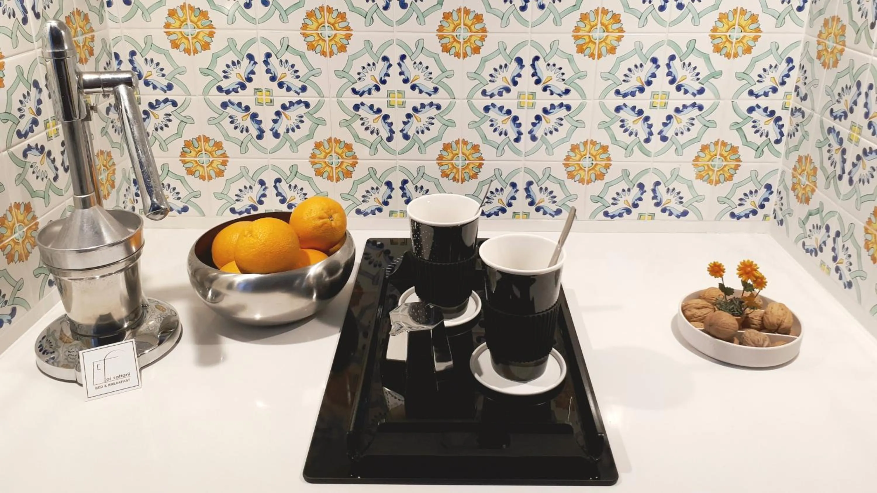 Food and drinks in Ai Sottani B&B Deluxe Suite