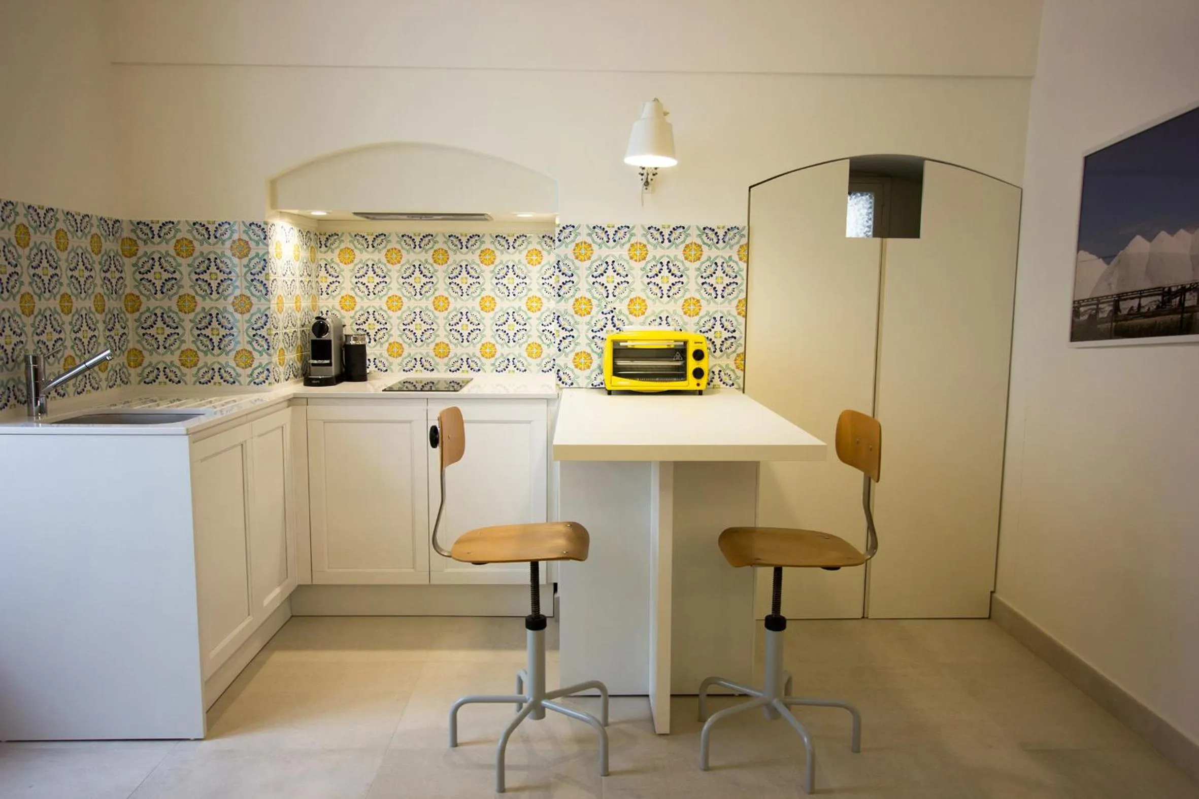 Kitchen or kitchenette in Ai Sottani B&B Deluxe Suite