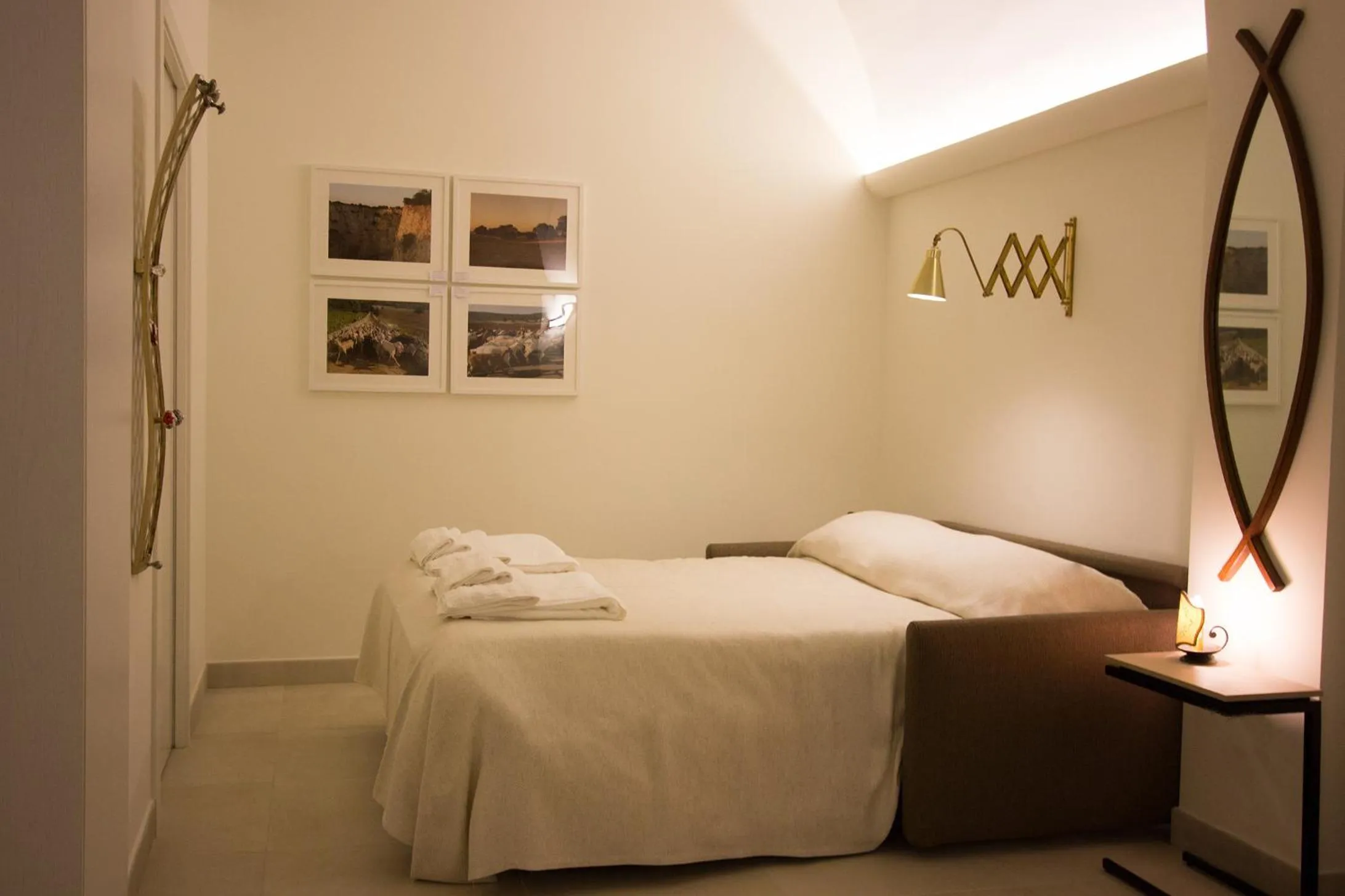 Bed in Ai Sottani B&B Deluxe Suite