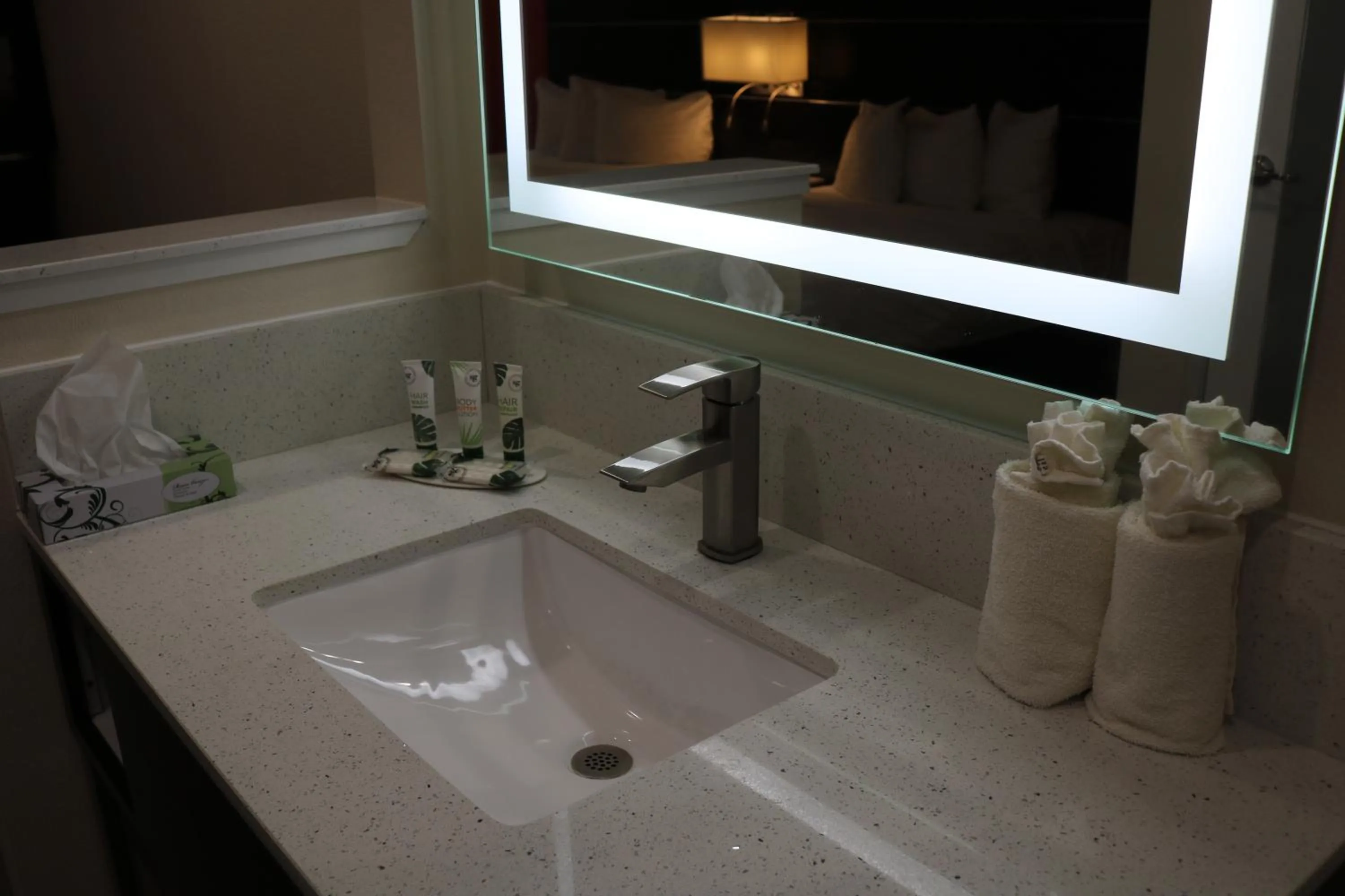 Bathroom in Motel 6 Vallejo, CA - Napa Valley