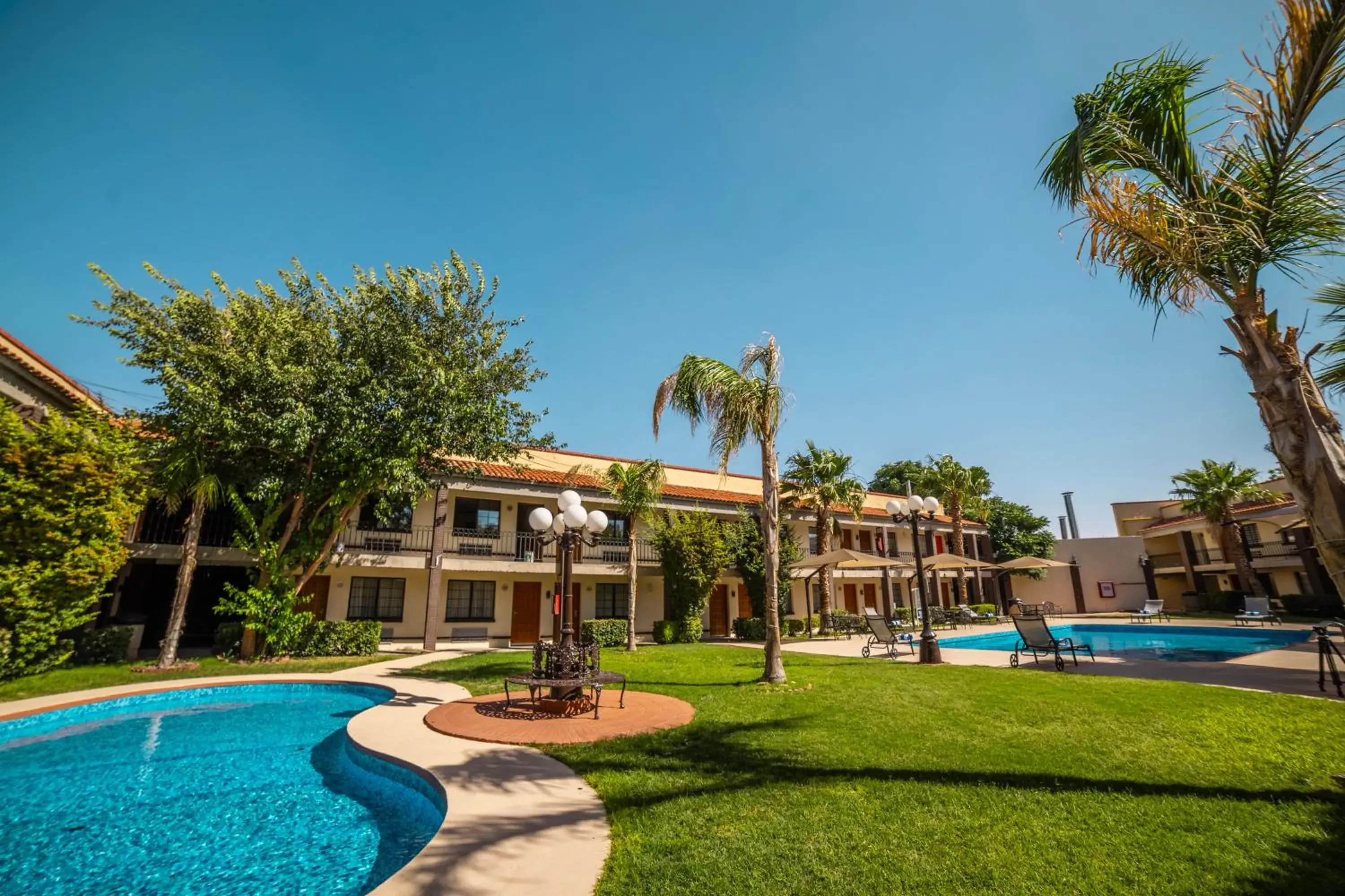 Property building in Hotel Colonial Ciudad Juarez Property building in Hotel Colonial Ciudad Juarez