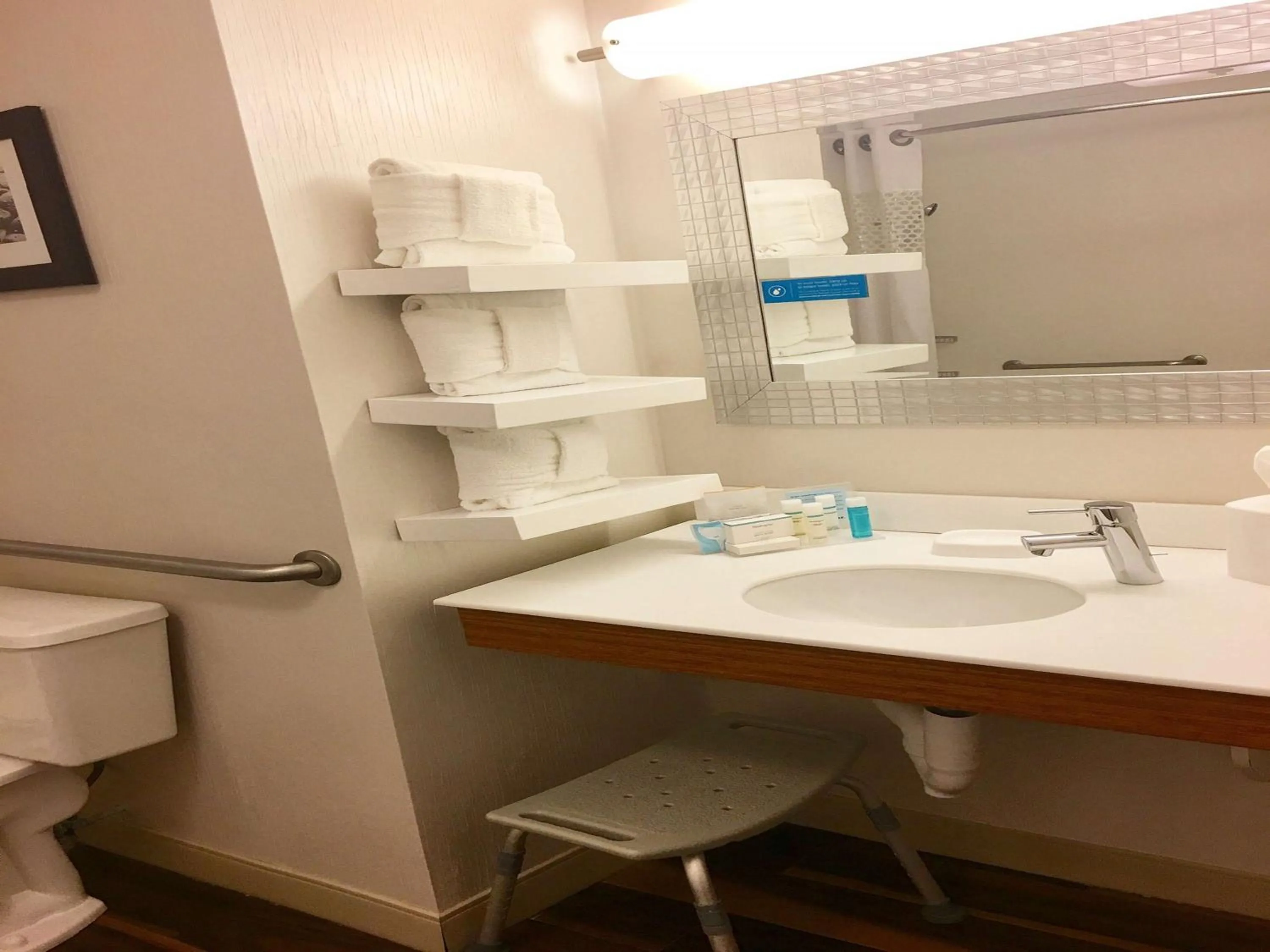 Bathroom in Hampton Inn Sevierville