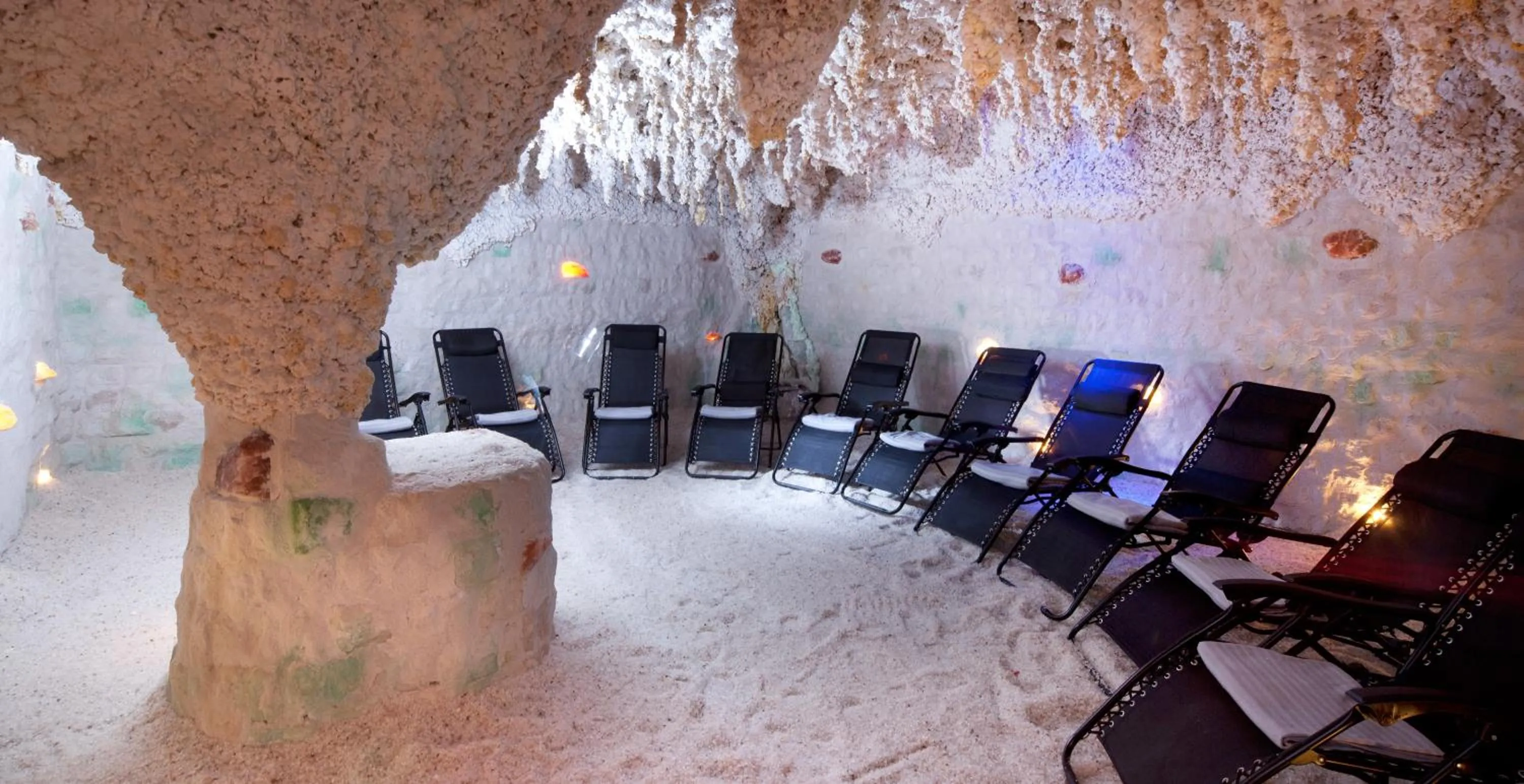 Spa and wellness centre/facilities in LIPNO WELLNESS - FRYMBURK HOTEL private family room