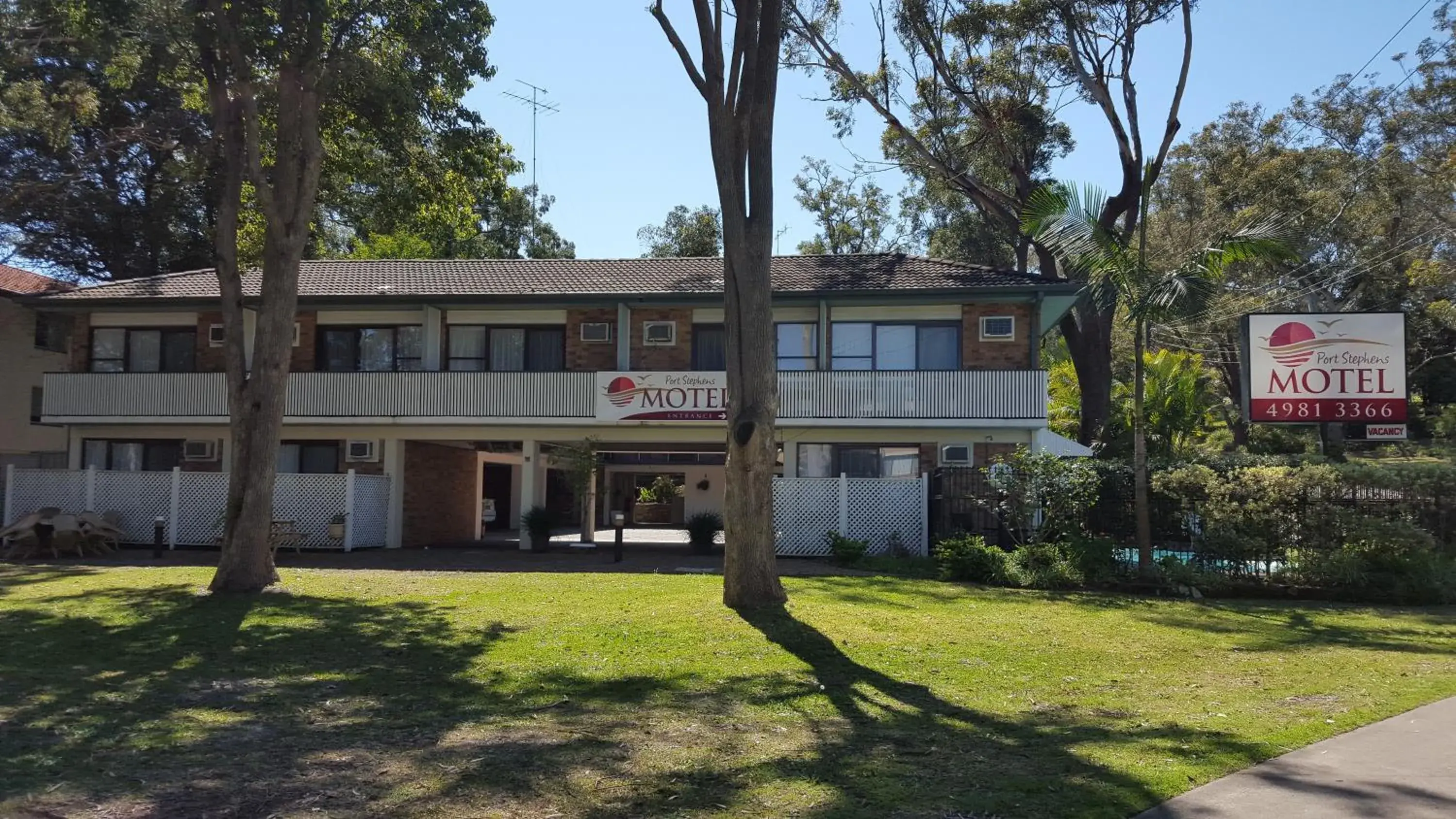Property building in Port Stephens Motel Property building in Port Stephens Motel