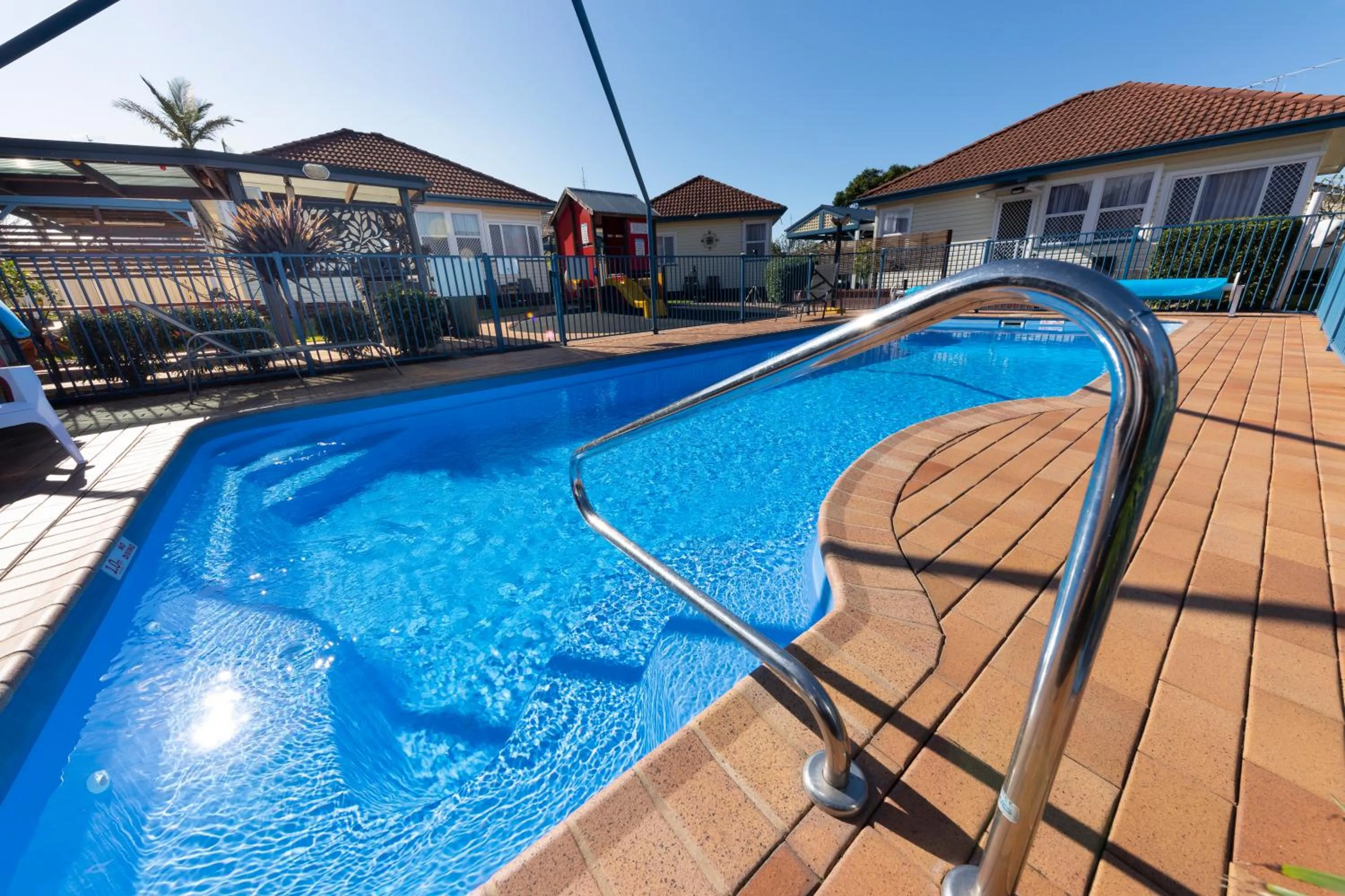 Swimming pool in Forster Holiday Village