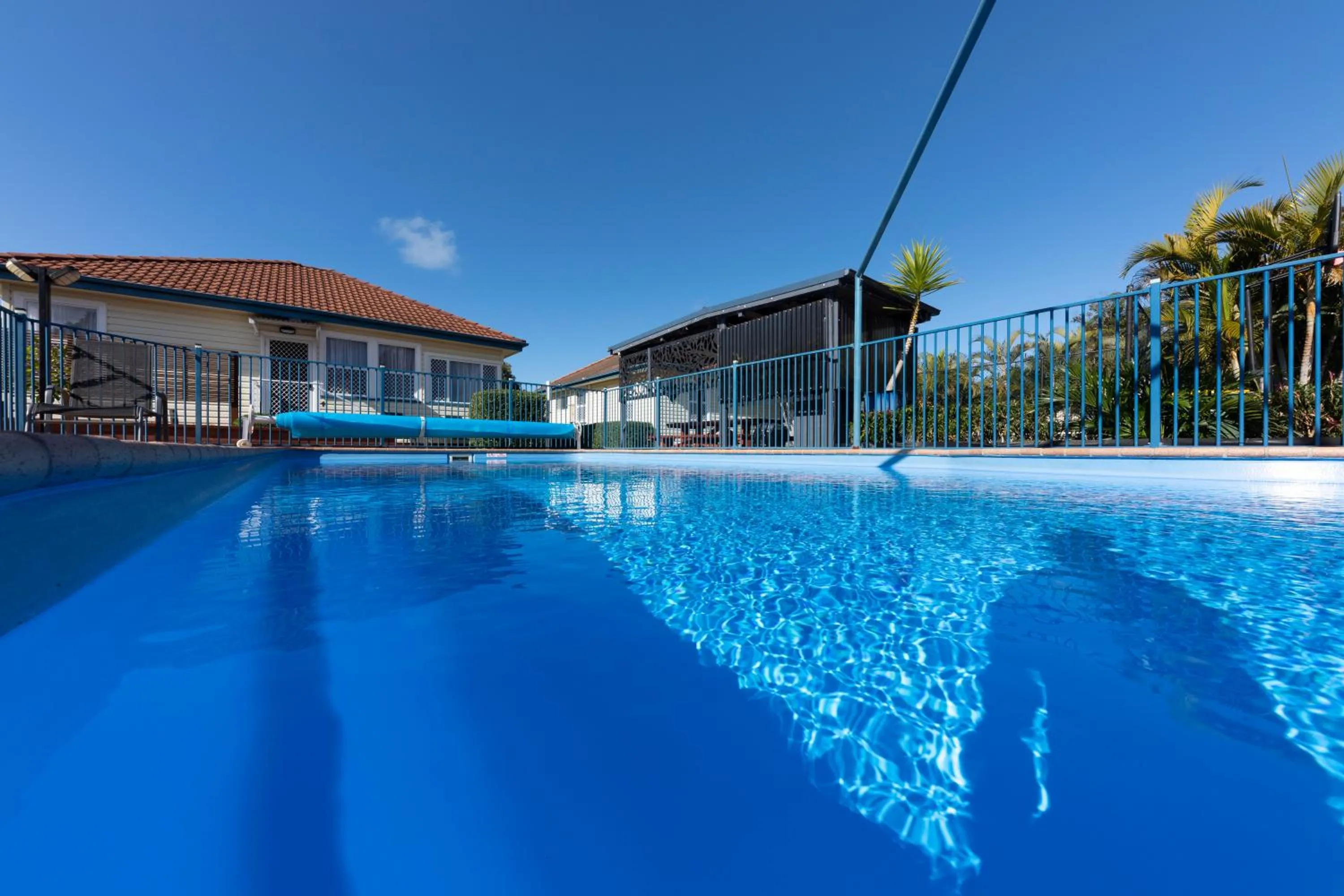 Swimming pool in Forster Holiday Village