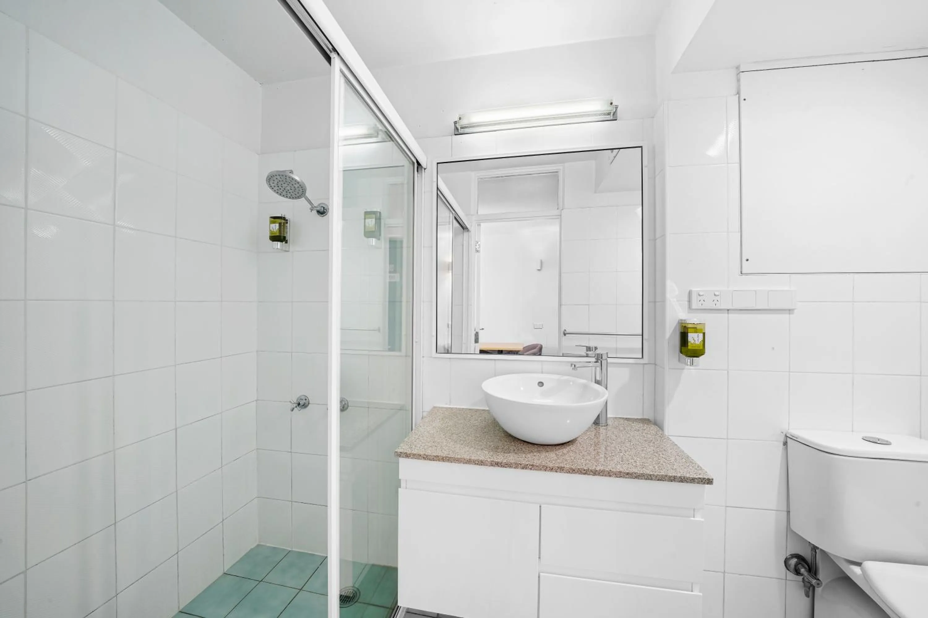 Shower in The Mid Pacific