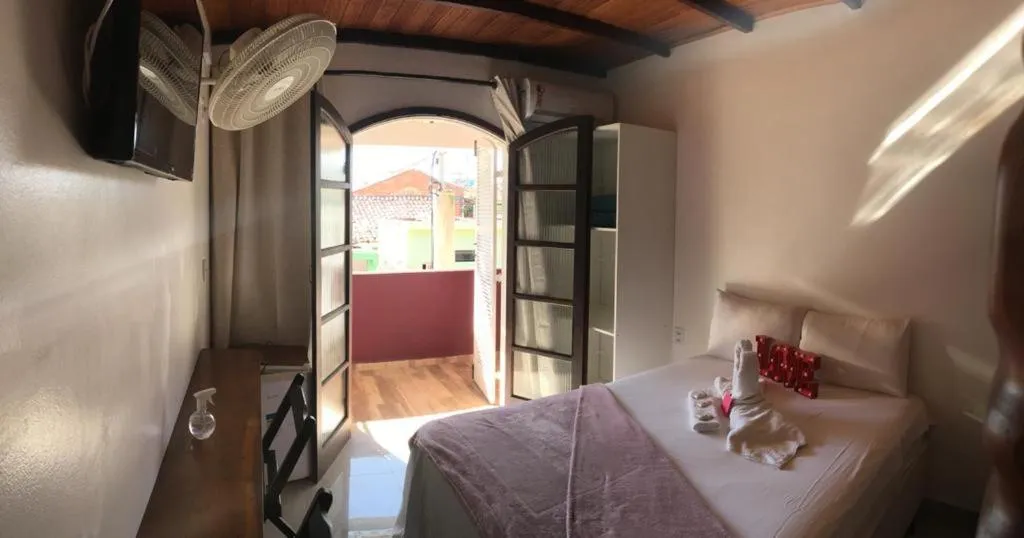 Bed in Bougainville Suítes