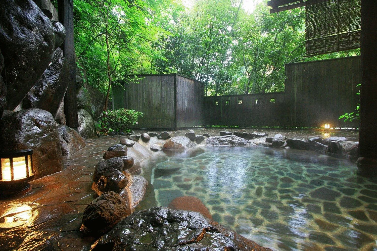 Hot Spring Bath in Shiunso